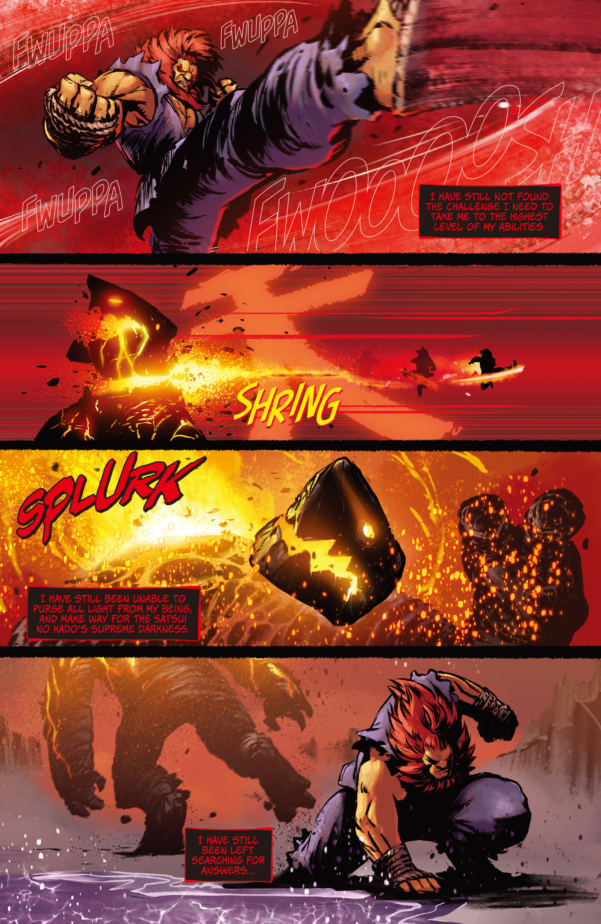 Read online Street Fighter One-shots comic -  Issue # Akuma VS Hell - 12