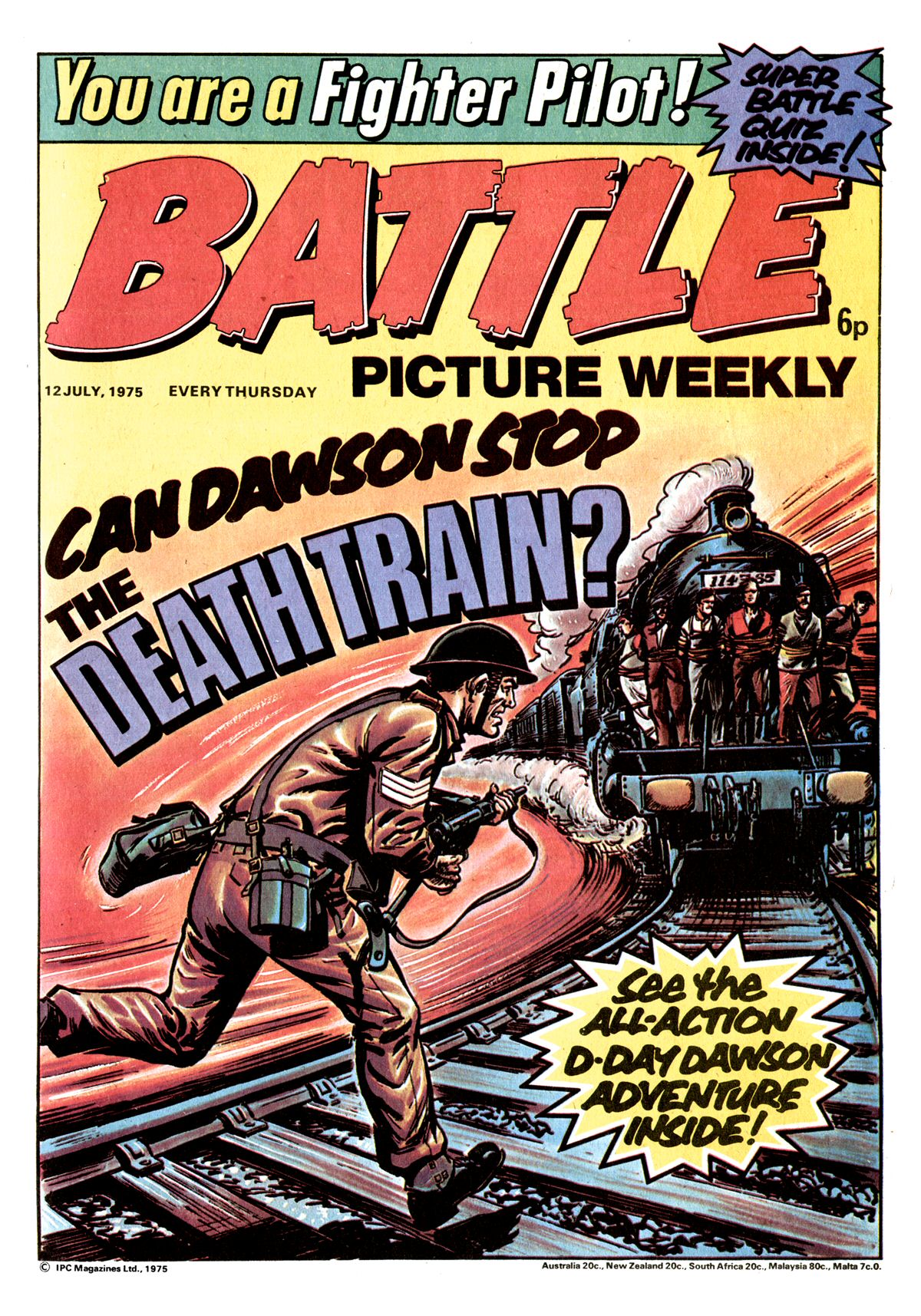 Read online Battle Picture Weekly comic -  Issue #19 - 1