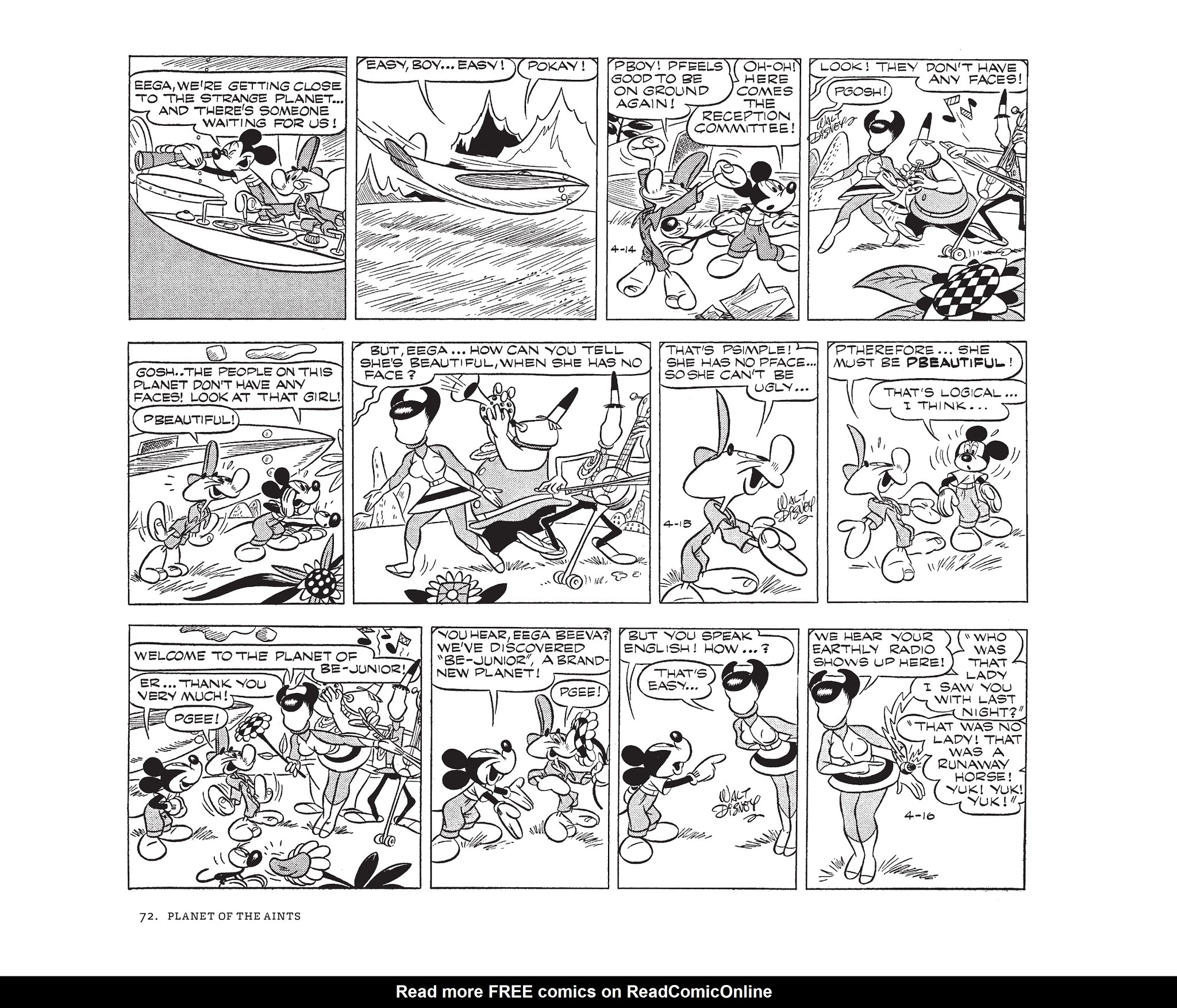 Read online Walt Disney's Mickey Mouse by Floyd Gottfredson comic -  Issue # TPB 10 (Part 1) - 72