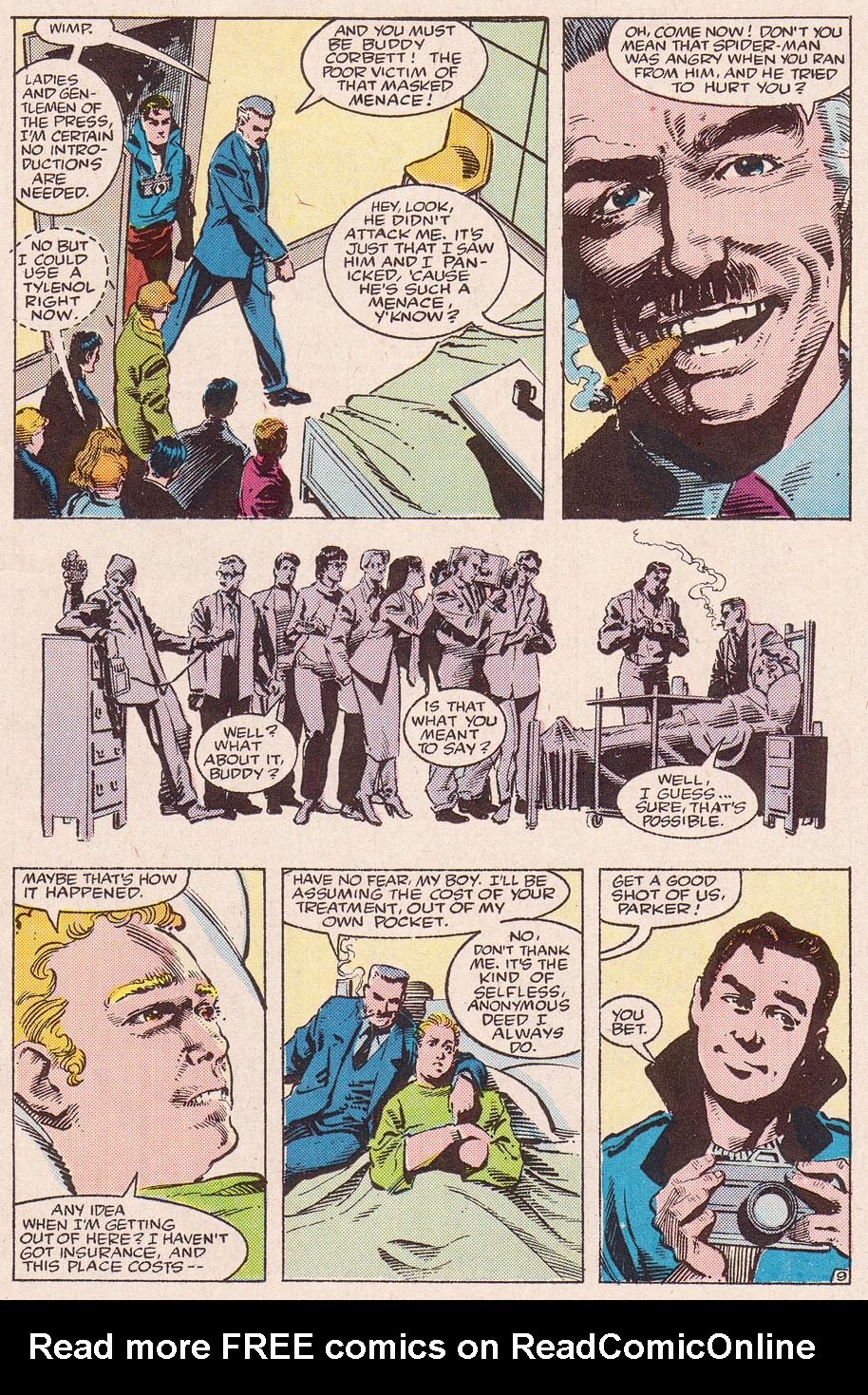 Read online Web of Spider-Man (1985) comic -  Issue #13 - 10