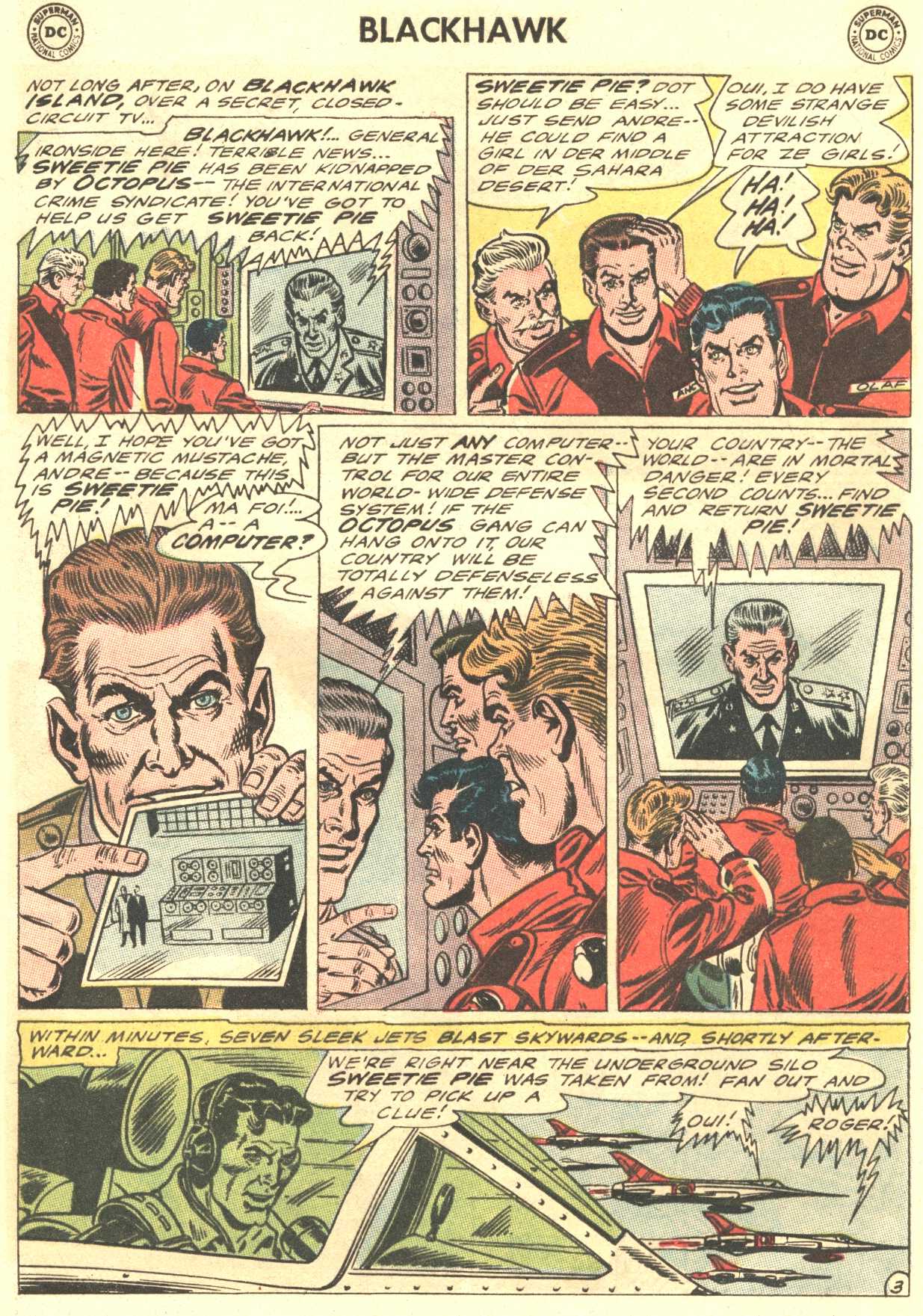 Read online Blackhawk (1957) comic -  Issue #211 - 5