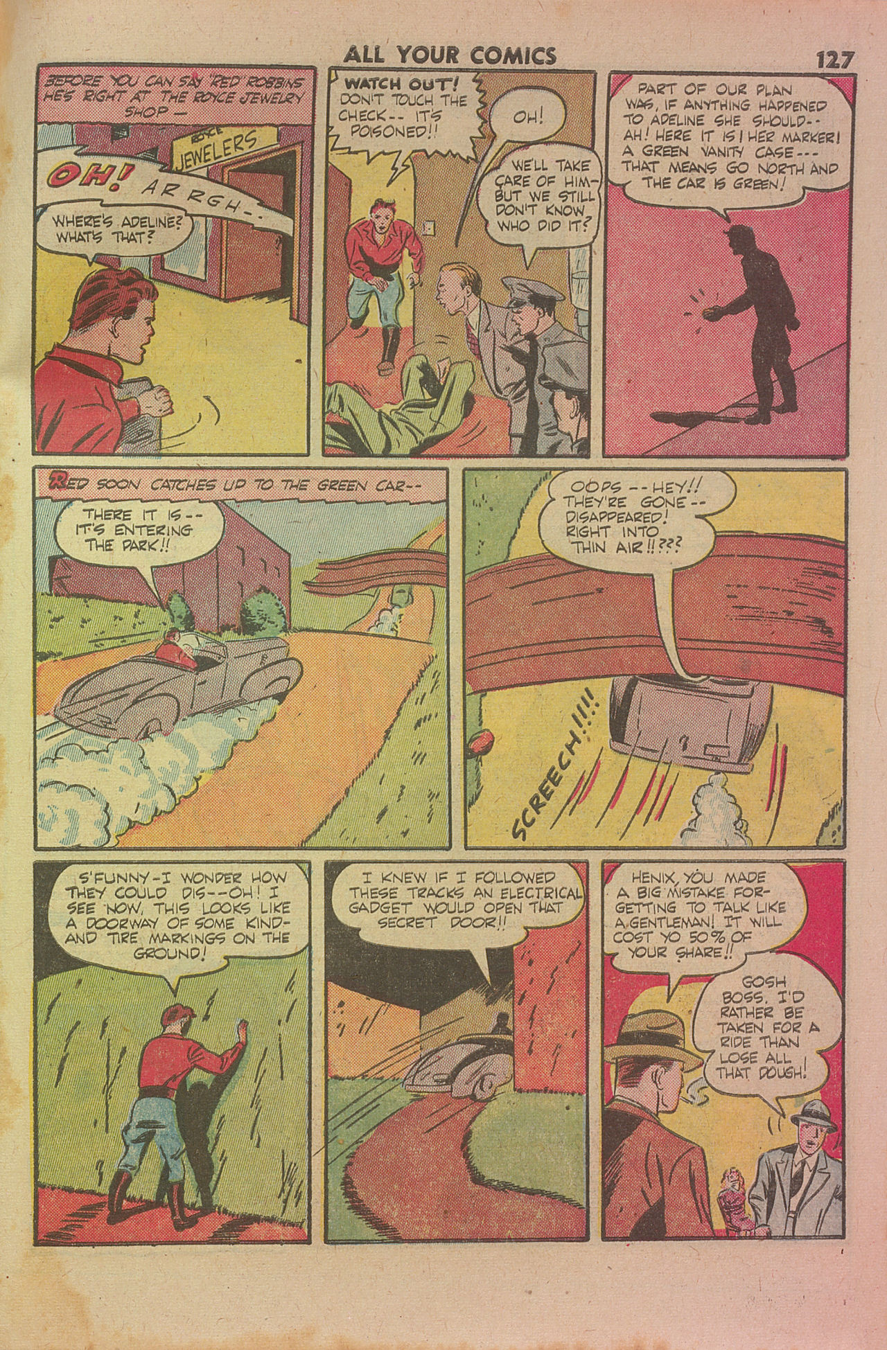 Read online Fox Comics Annual comic -  Issue # TPB 3 - 129