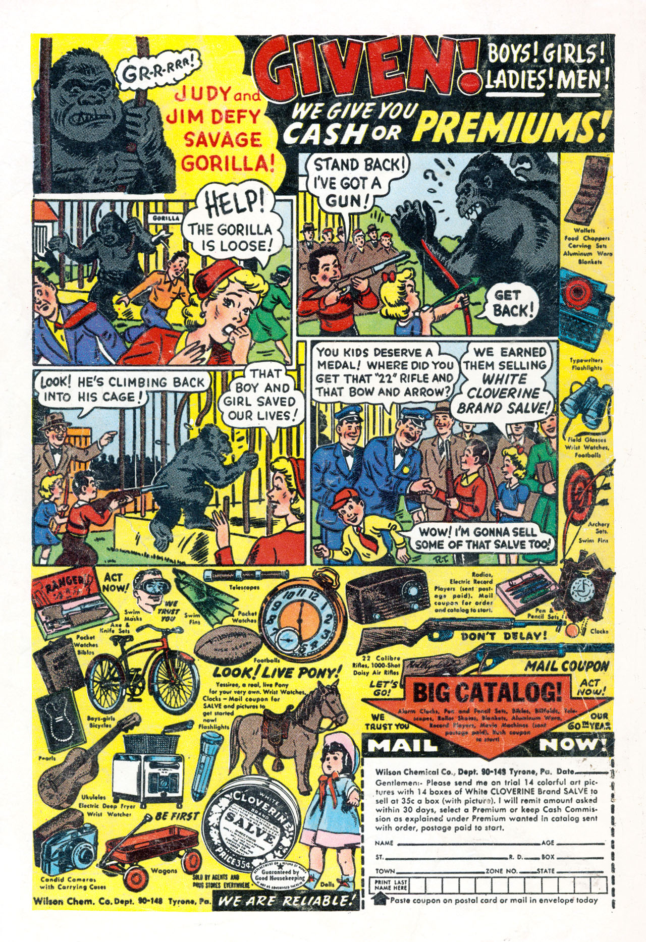 Read online Western Outlaws (1954) comic -  Issue #9 - 36