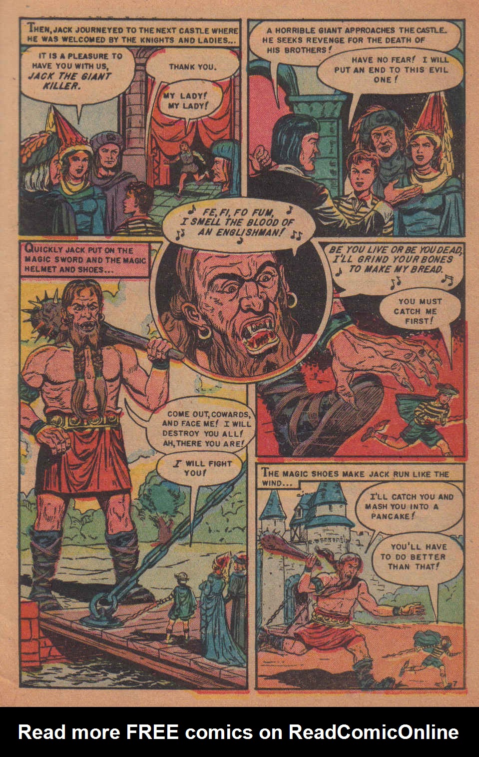 Read online Jack The Giant Killer comic -  Issue # Full - 9