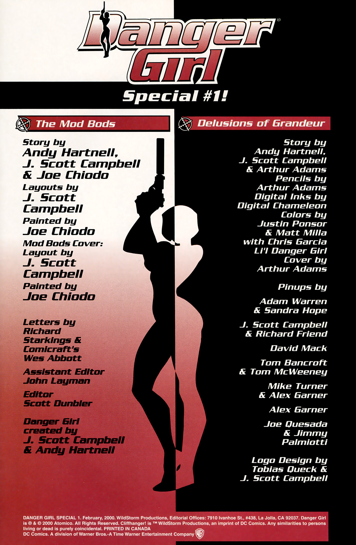 Read online Danger Girl Special comic -  Issue # Full - 2