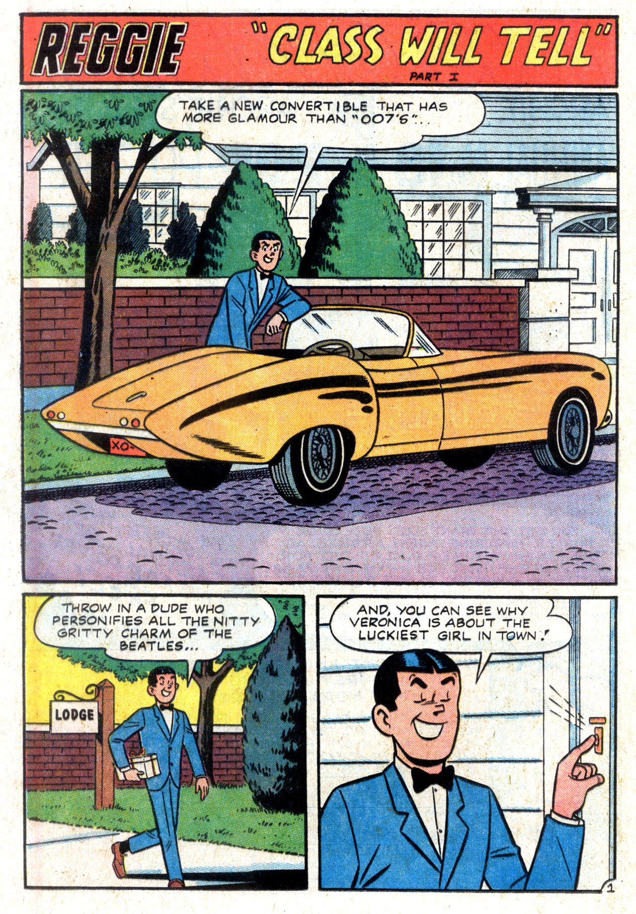Read online Reggie and Me (1966) comic -  Issue #19 - 20