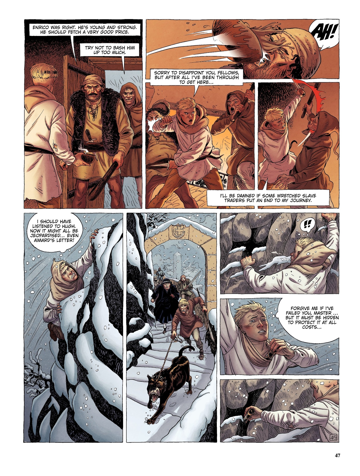 Read online The Last Templar comic -  Issue #3 - 49