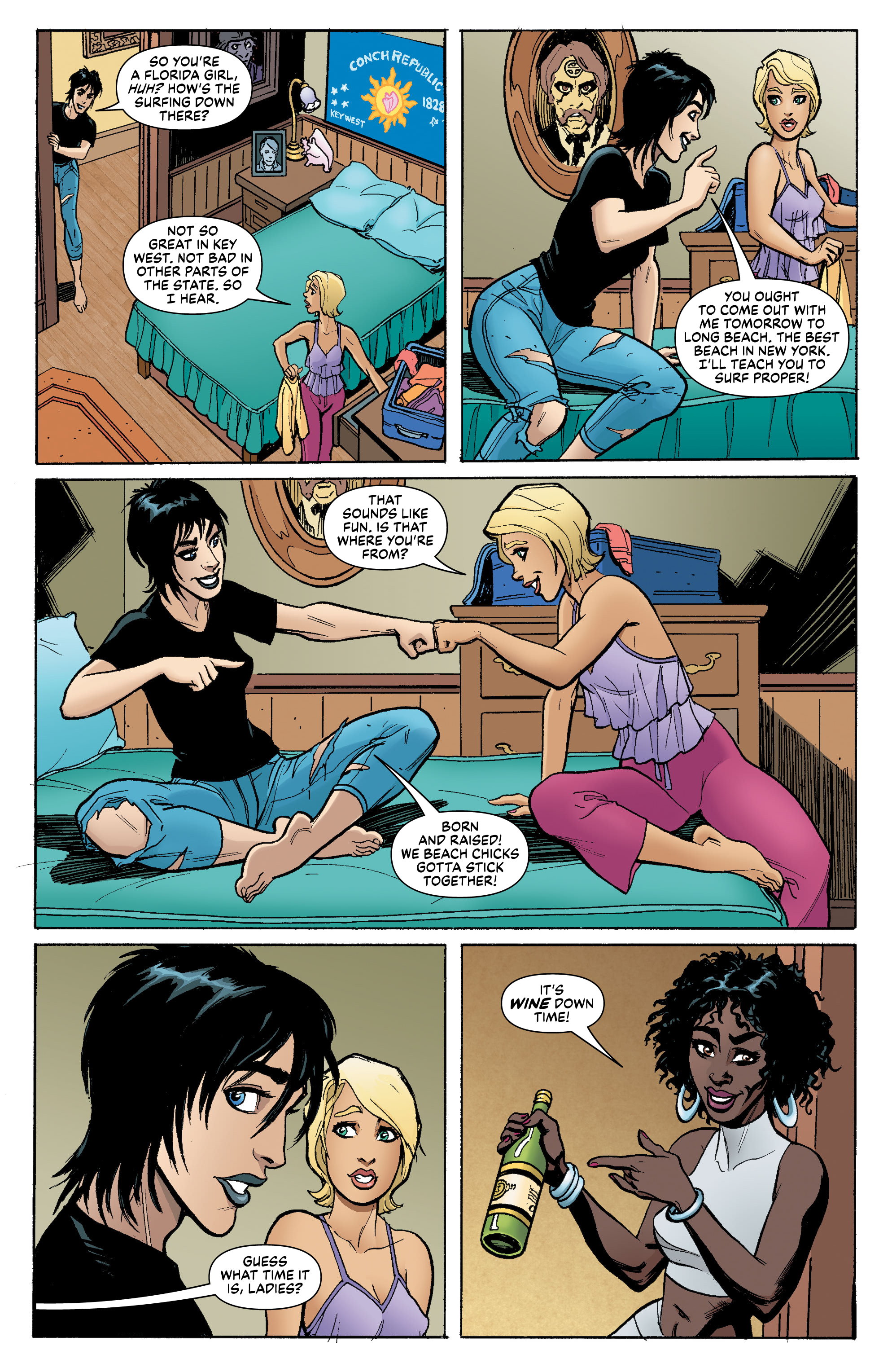 Read online Girls of Dimension 13 comic -  Issue #1 - 8