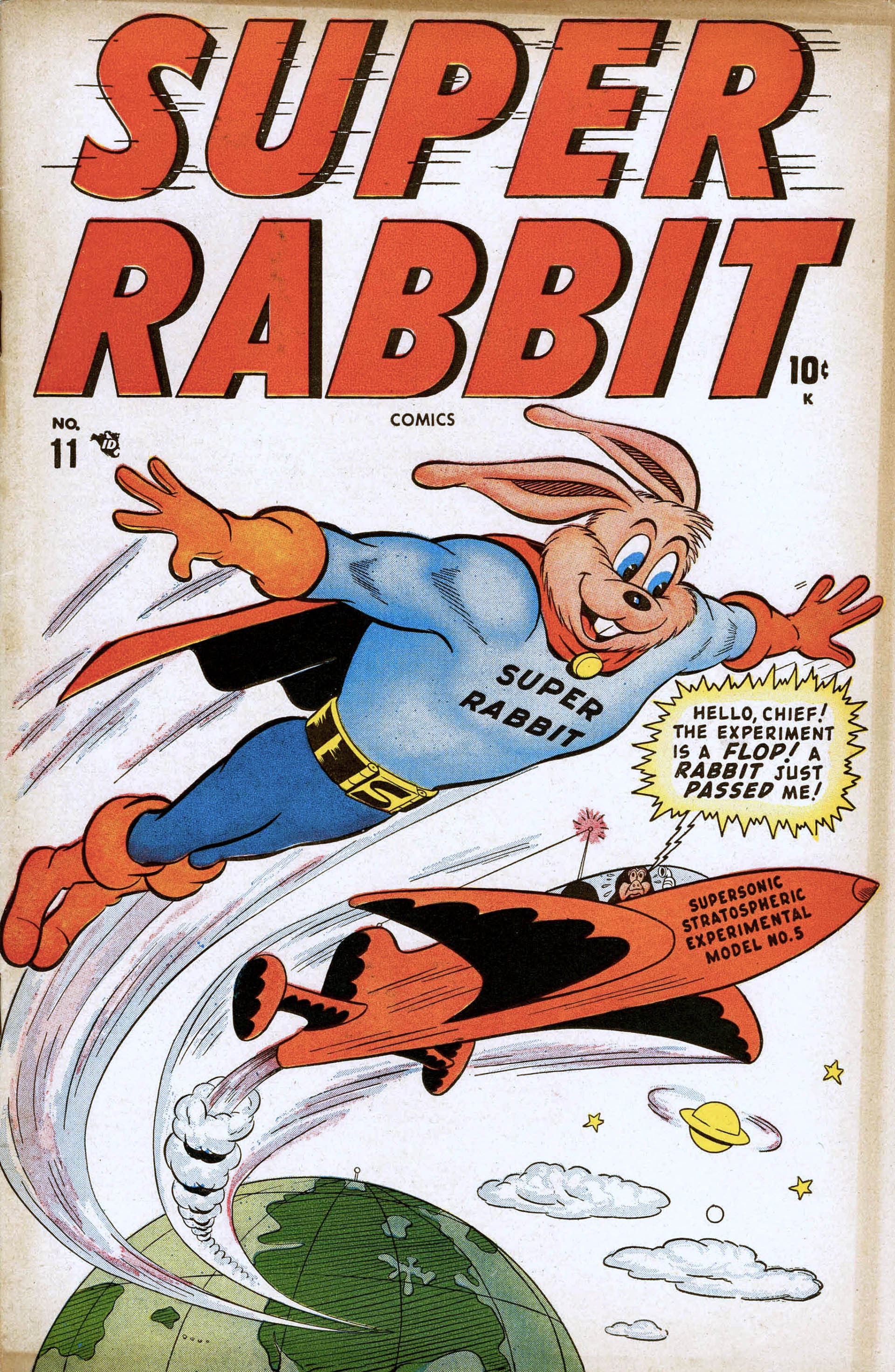 Read online Super Rabbit comic -  Issue #11 - 1