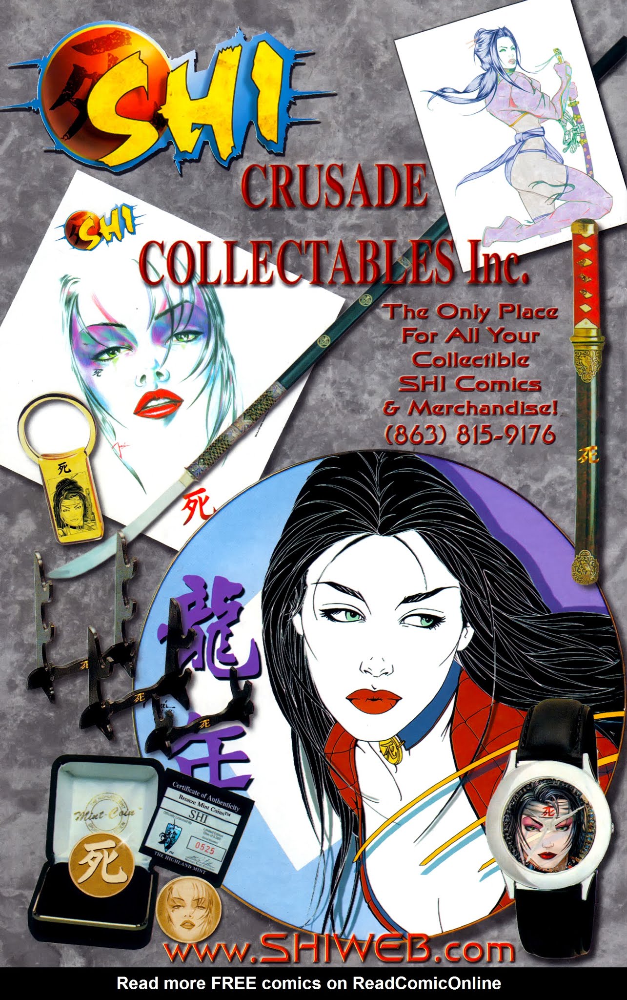 Read online Shi CGI Preview Book comic -  Issue # Full - 20