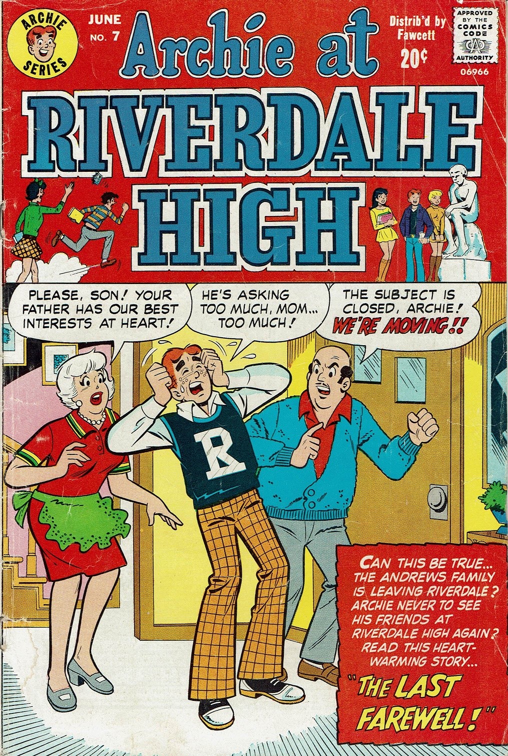 Read online Archie at Riverdale High (1972) comic -  Issue #7 - 1