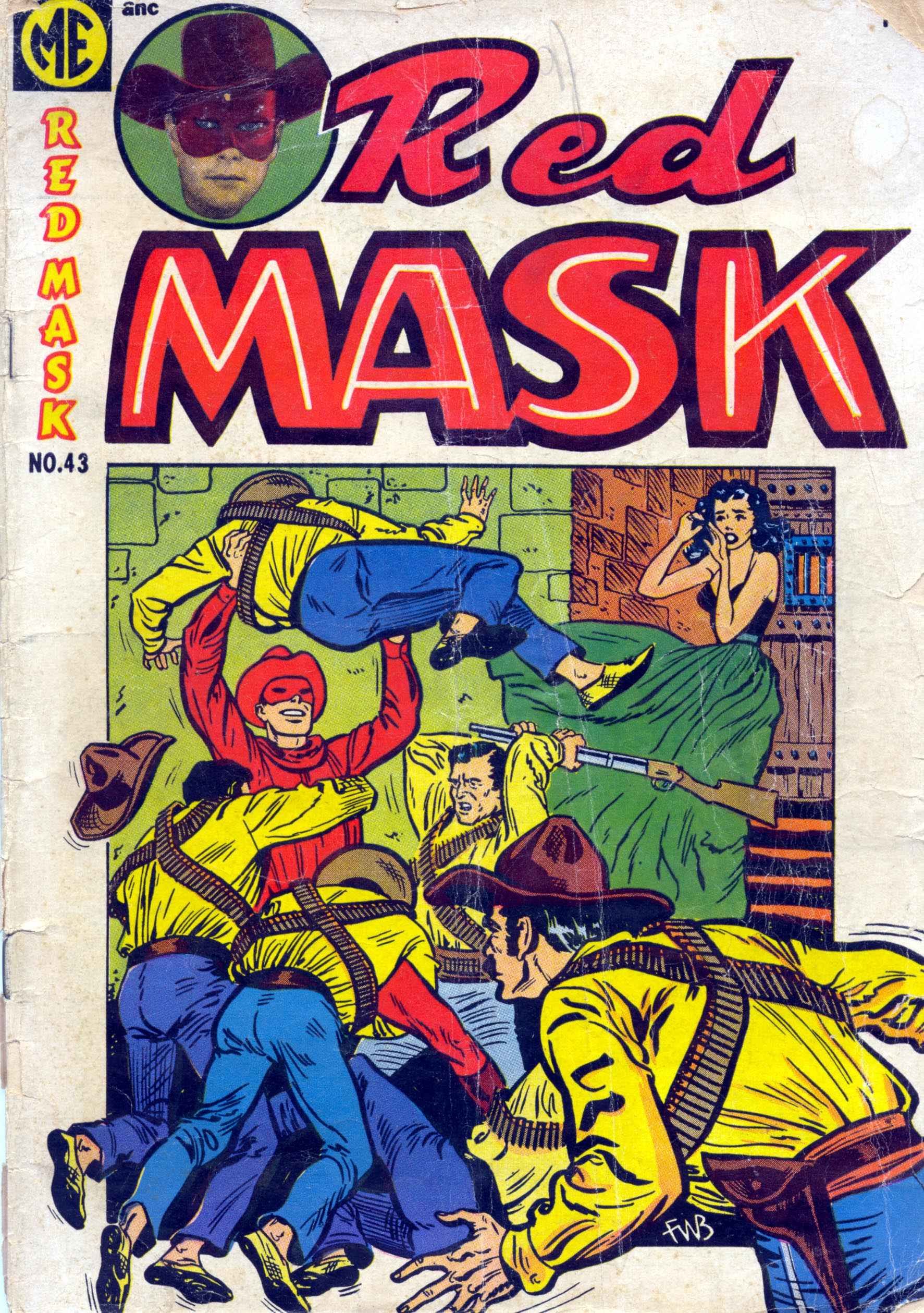 Read online Red Mask (1954) comic -  Issue #43 - 1