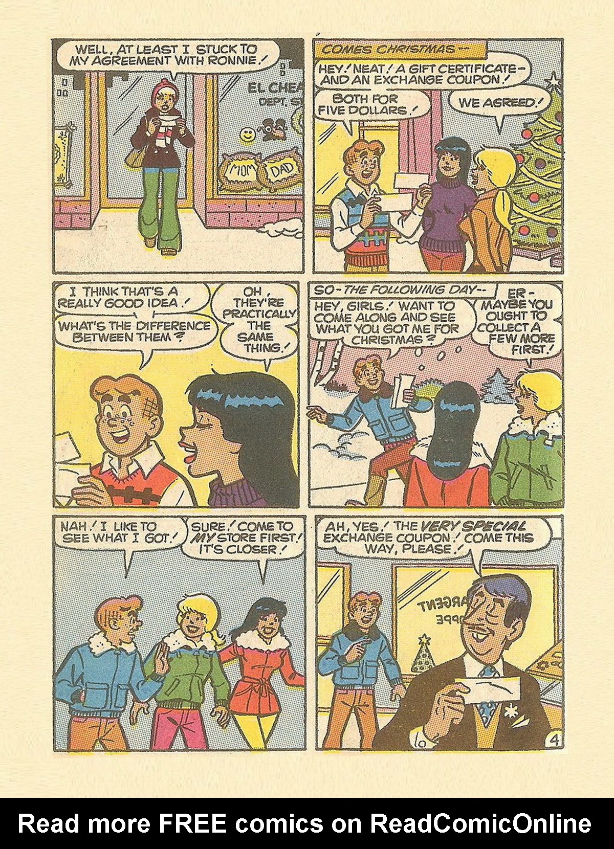 Read online Betty and Veronica Digest Magazine comic -  Issue #23 - 254