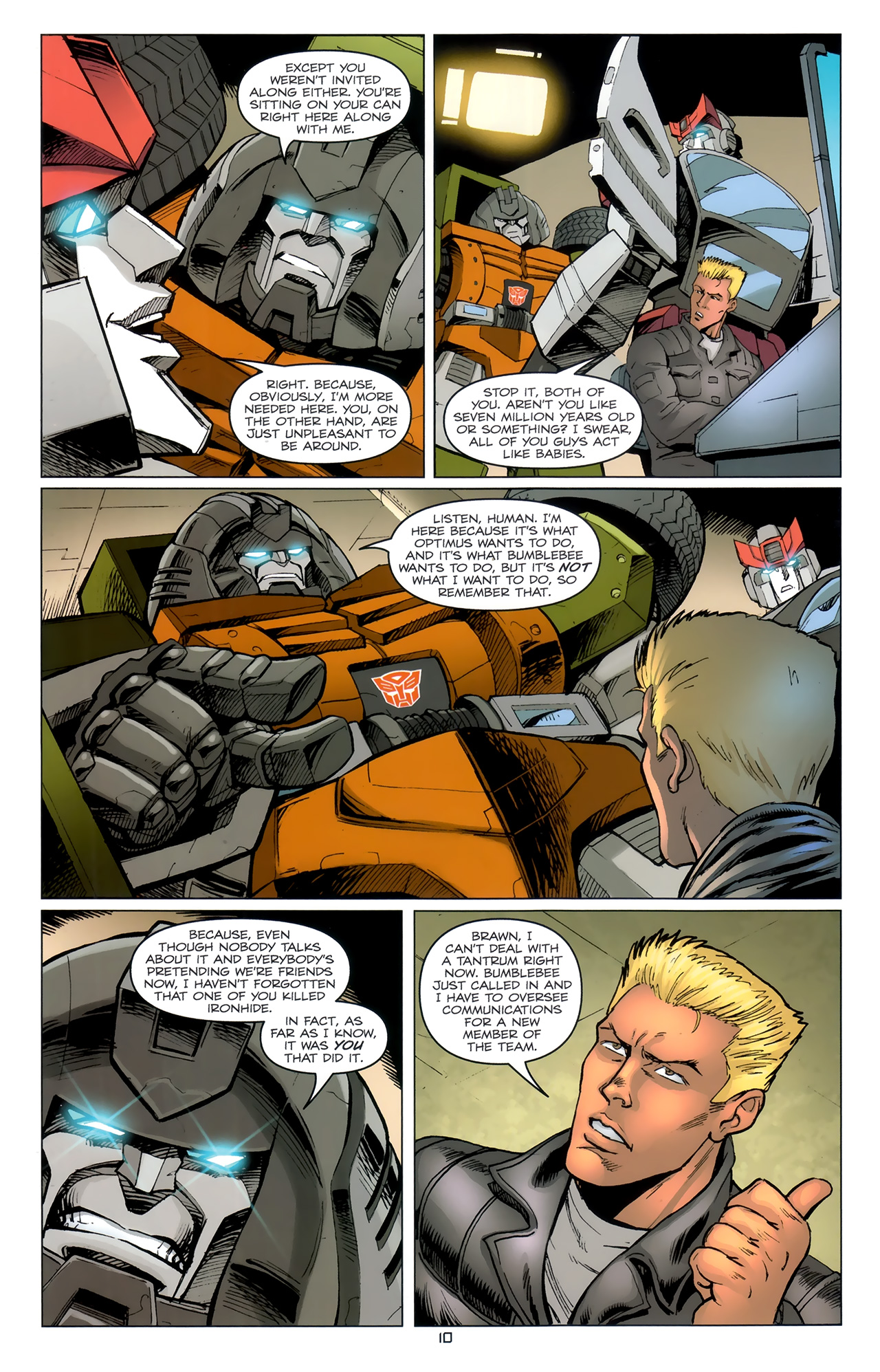 Read online The Transformers (2009) comic -  Issue #11 - 13