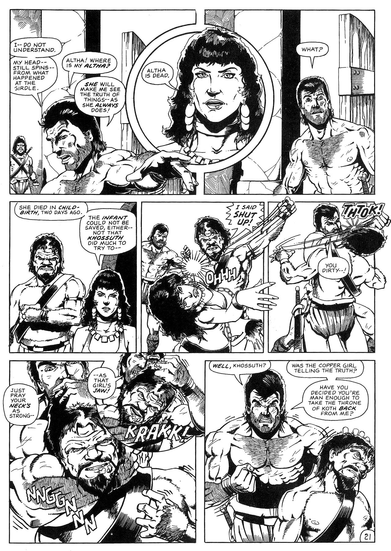 Read online Ironhand of Almuric comic -  Issue #1 - 22