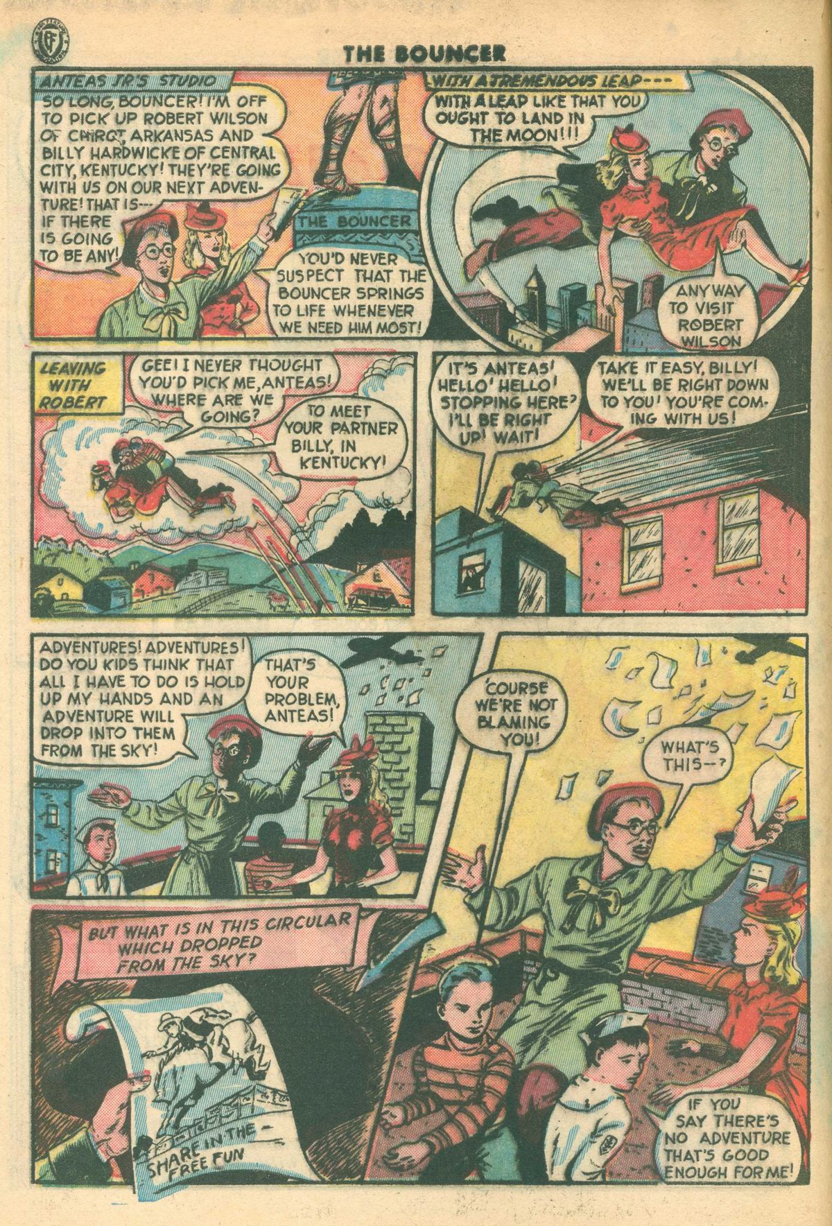 Read online The Bouncer (1944) comic -  Issue #14 - 4