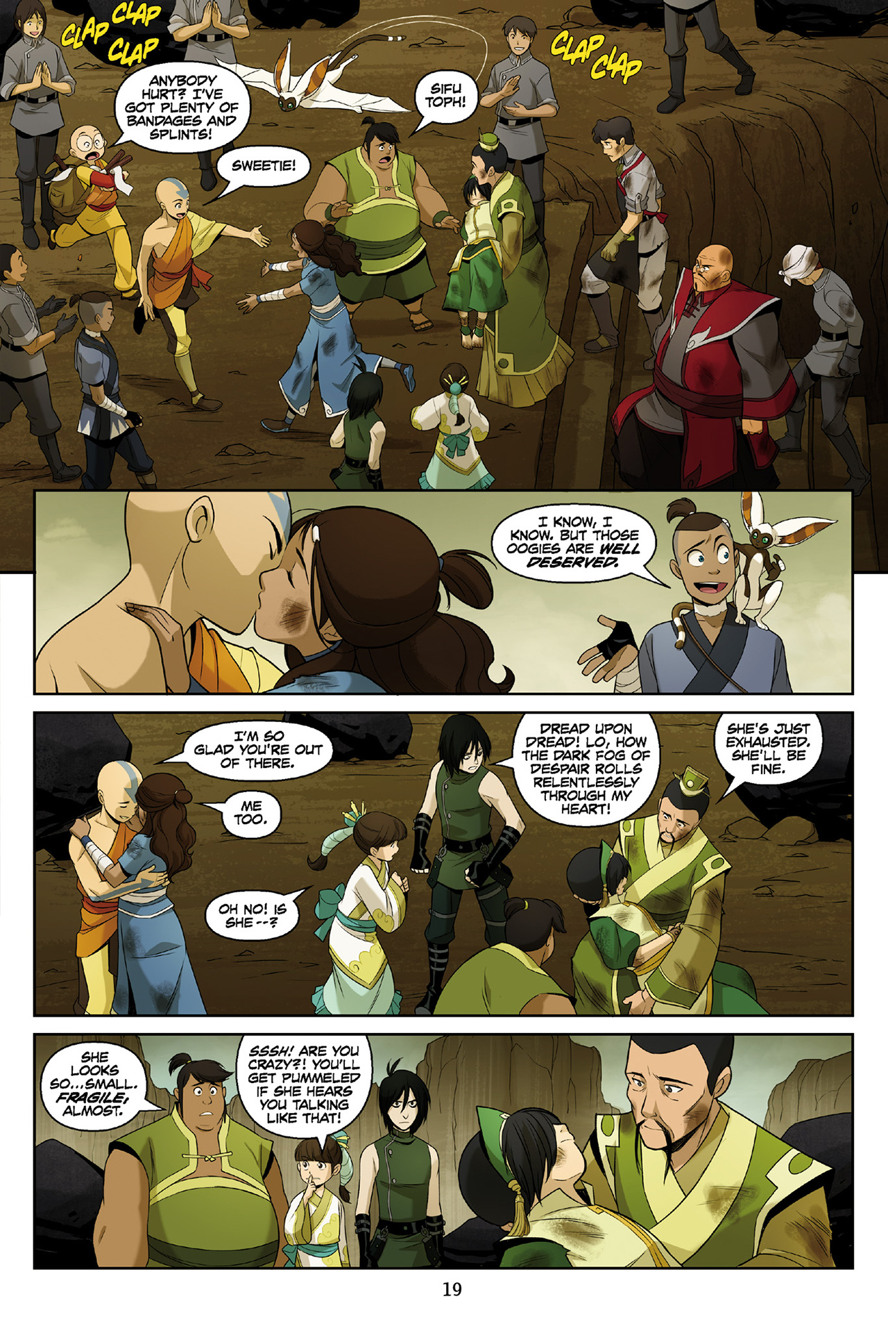 Read online Nickelodeon Avatar: The Last Airbender - The Rift comic -  Issue # Part 3 - 20