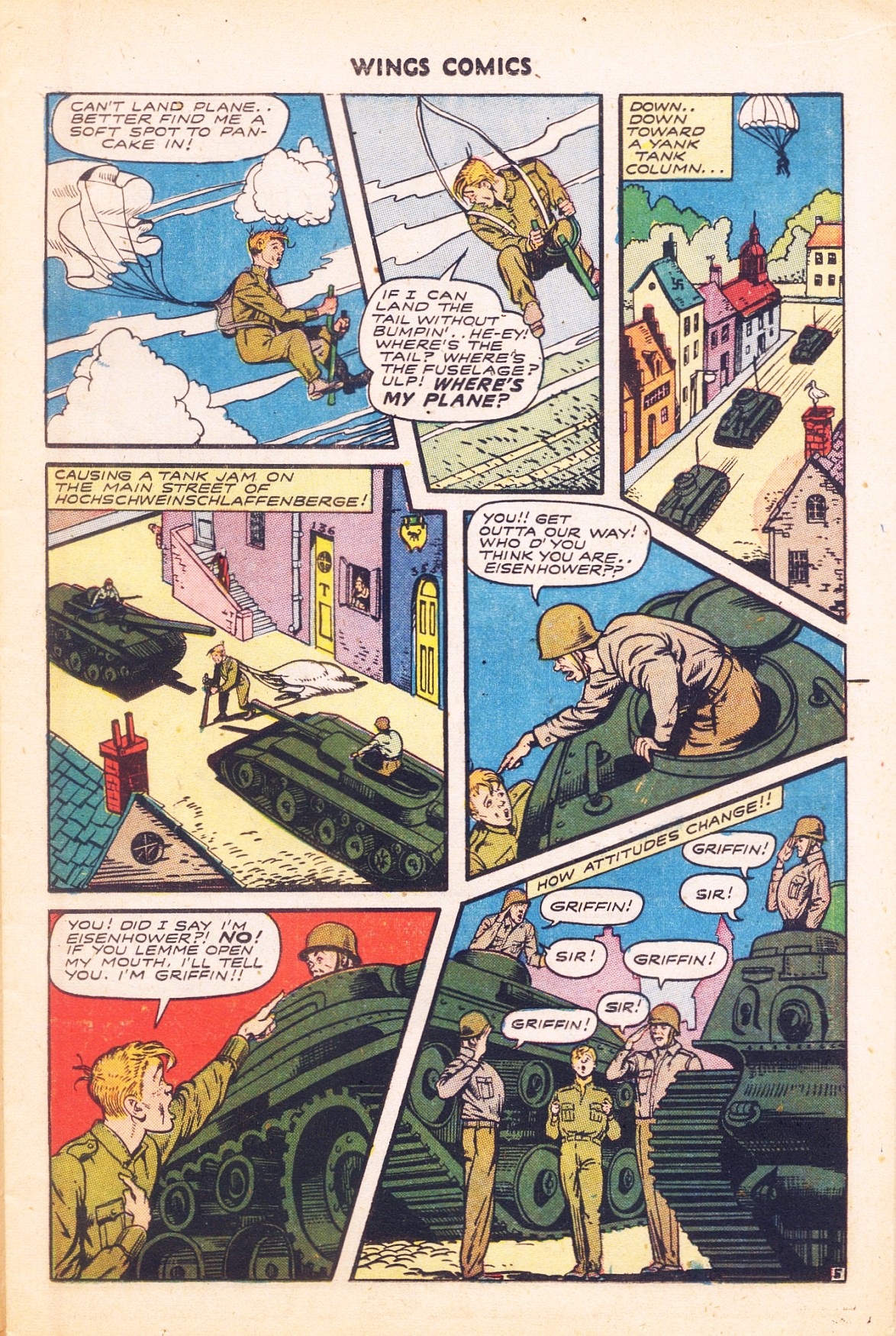 Read online Wings Comics comic -  Issue #57 - 17