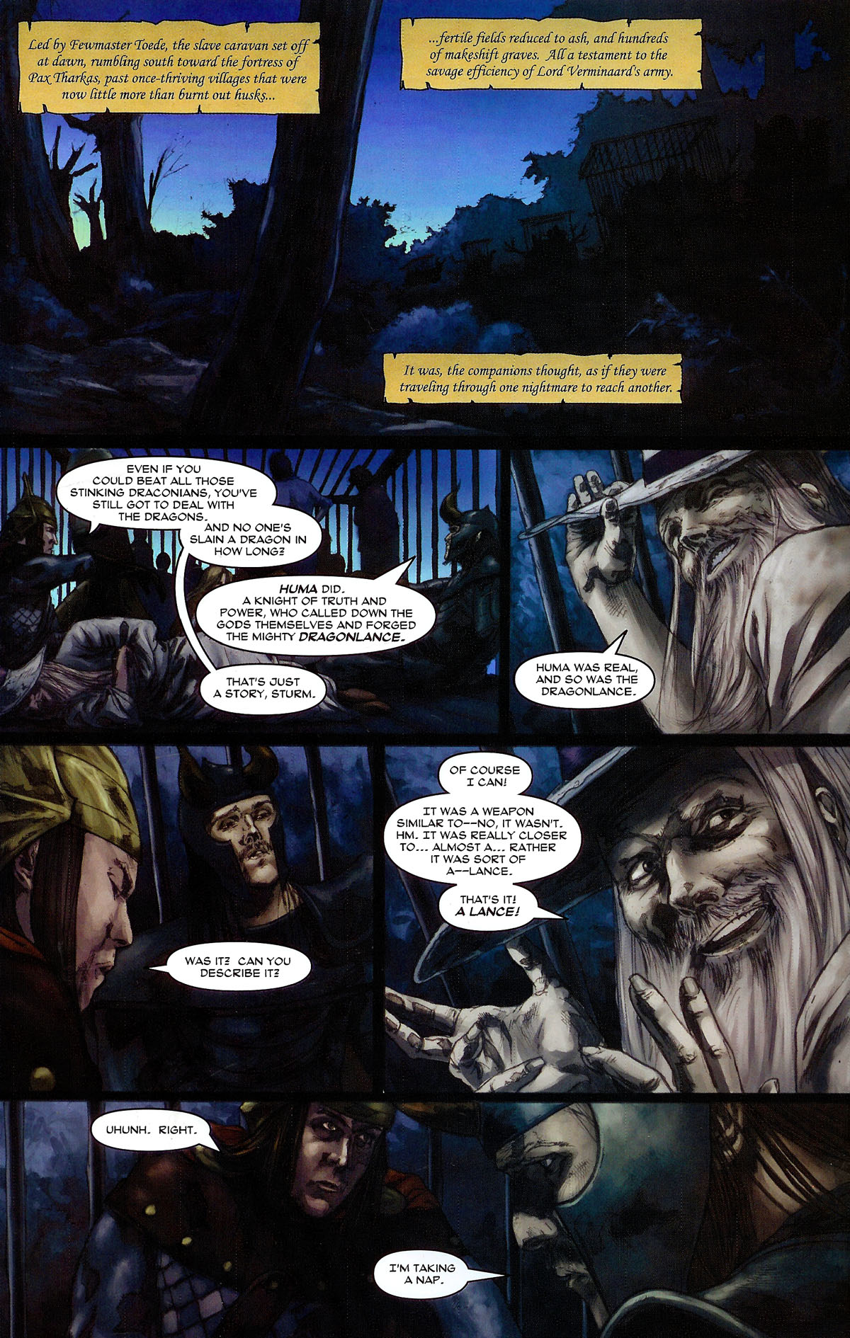 Read online Dragonlance Chronicles (2005) comic -  Issue #5 - 21