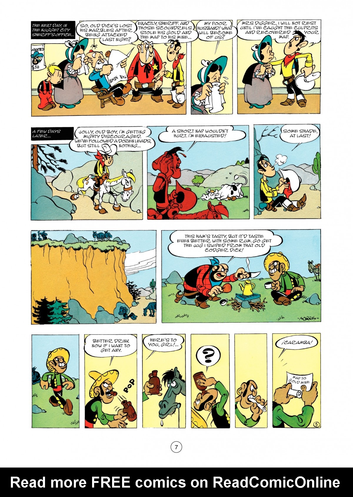 Read online A Lucky Luke Adventure comic -  Issue #48 - 7