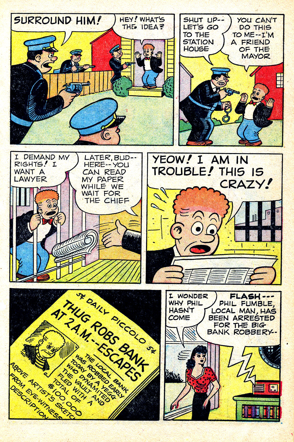 Read online Fritzi Ritz (1953) comic -  Issue #28 - 11