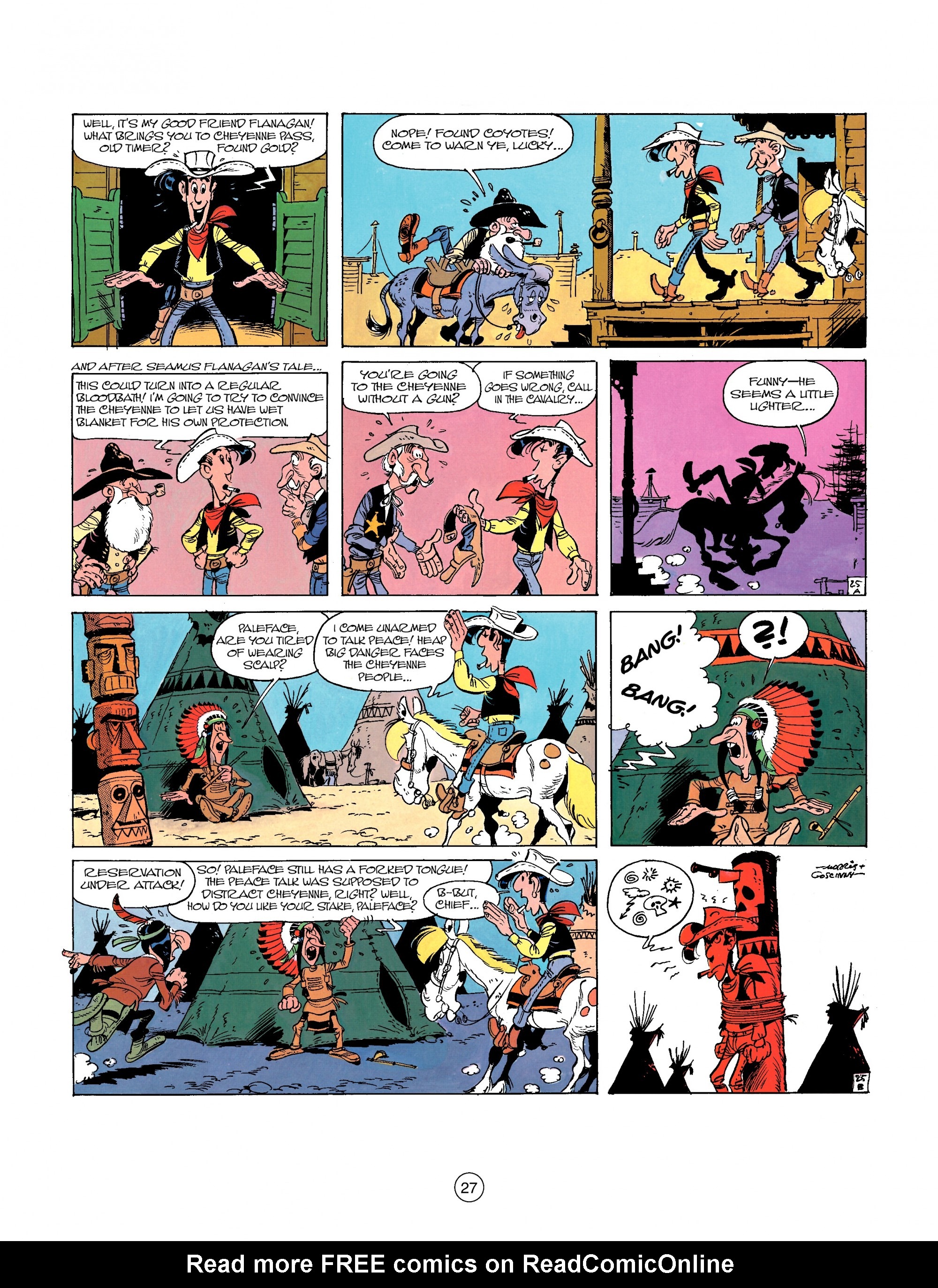 A Lucky Luke Adventure Issue #26 #26 - English 27