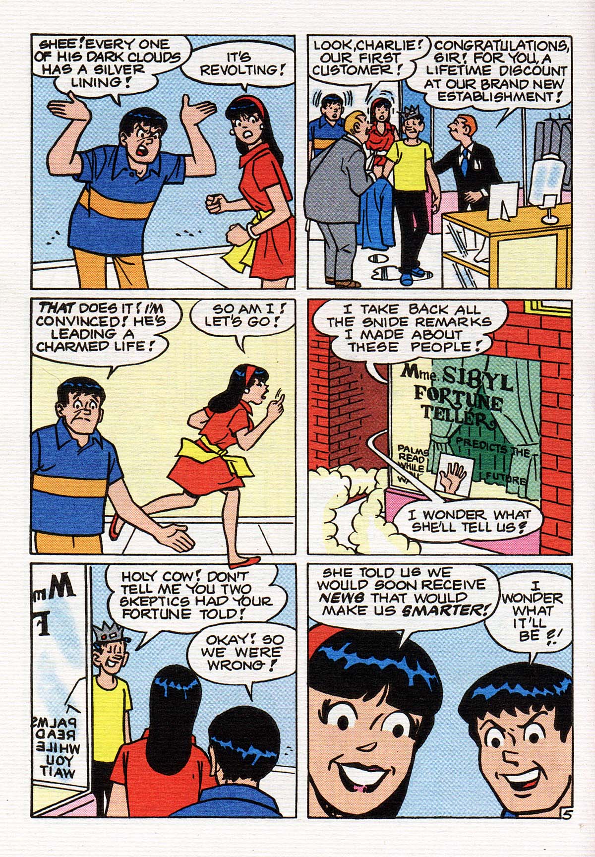Read online Jughead's Double Digest Magazine comic -  Issue #105 - 145