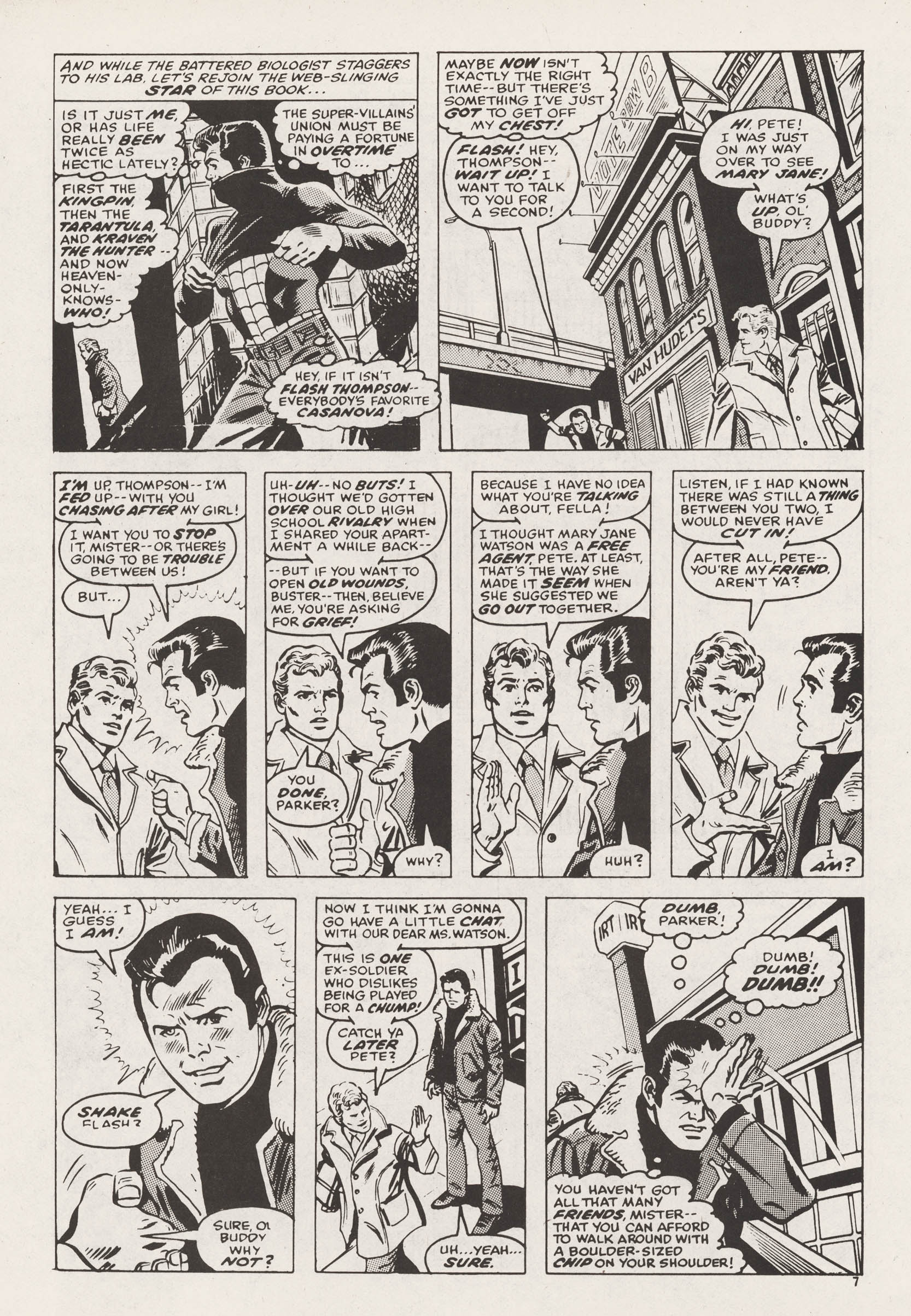 Read online Super Spider-Man and Captain Britain comic -  Issue #235 - 7