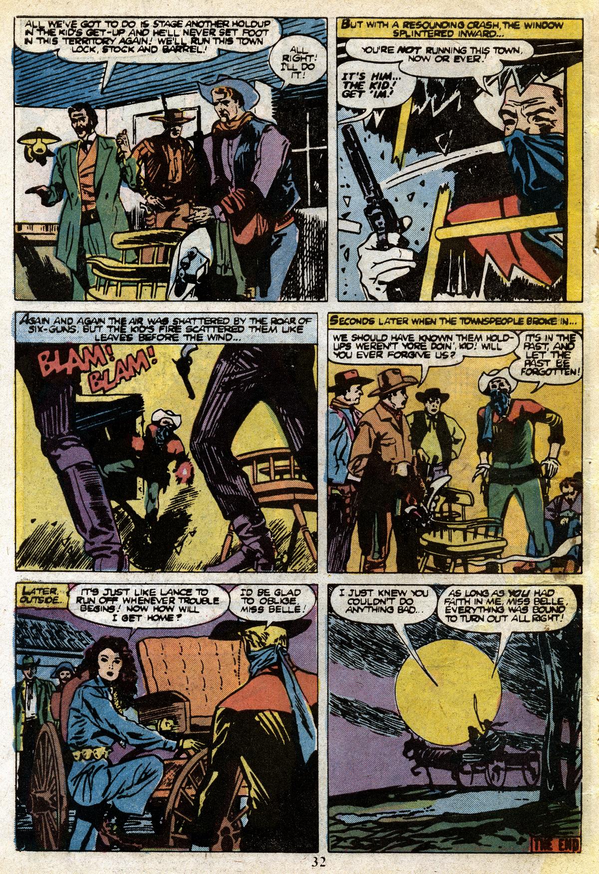 Read online The Outlaw Kid (1970) comic -  Issue #23 - 34