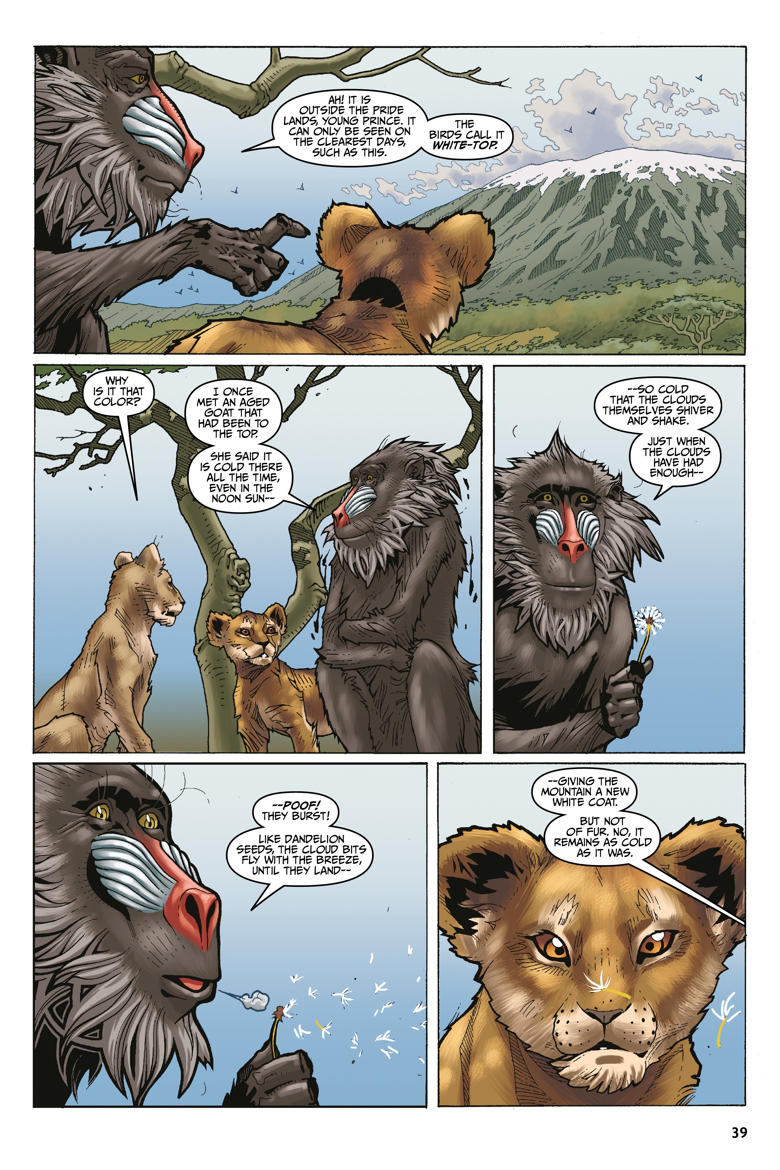 Read online Disney The Lion King: Wild Schemes and Catastrophes comic -  Issue # TPB - 40