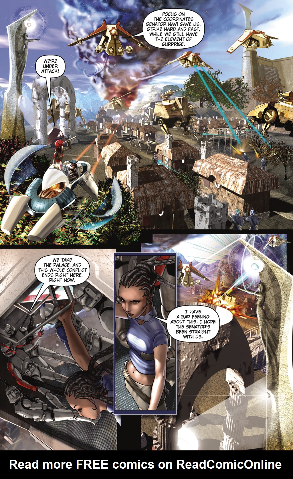Read online Star Wars: Clone Wars comic -  Issue # TPB 5 - 135