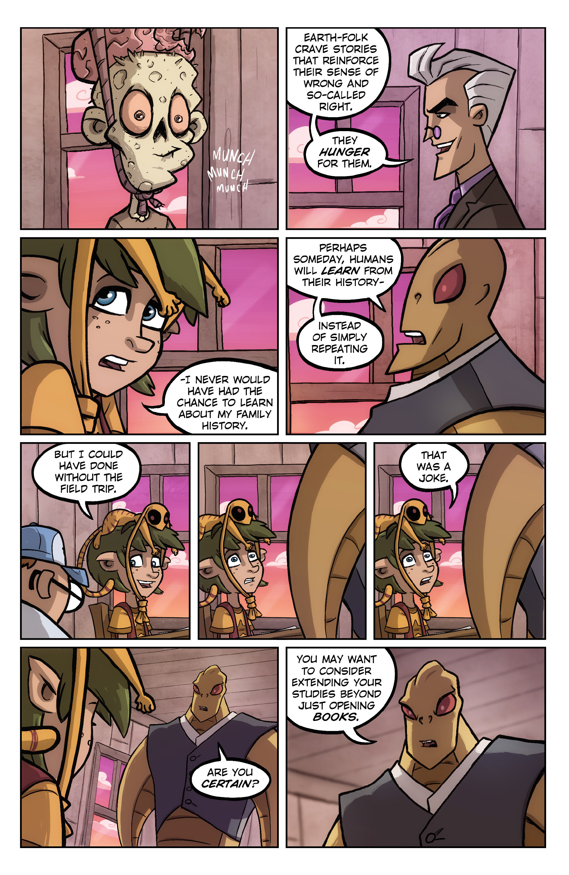 Read online Oddly Normal (2014) comic -  Issue #10 - 19