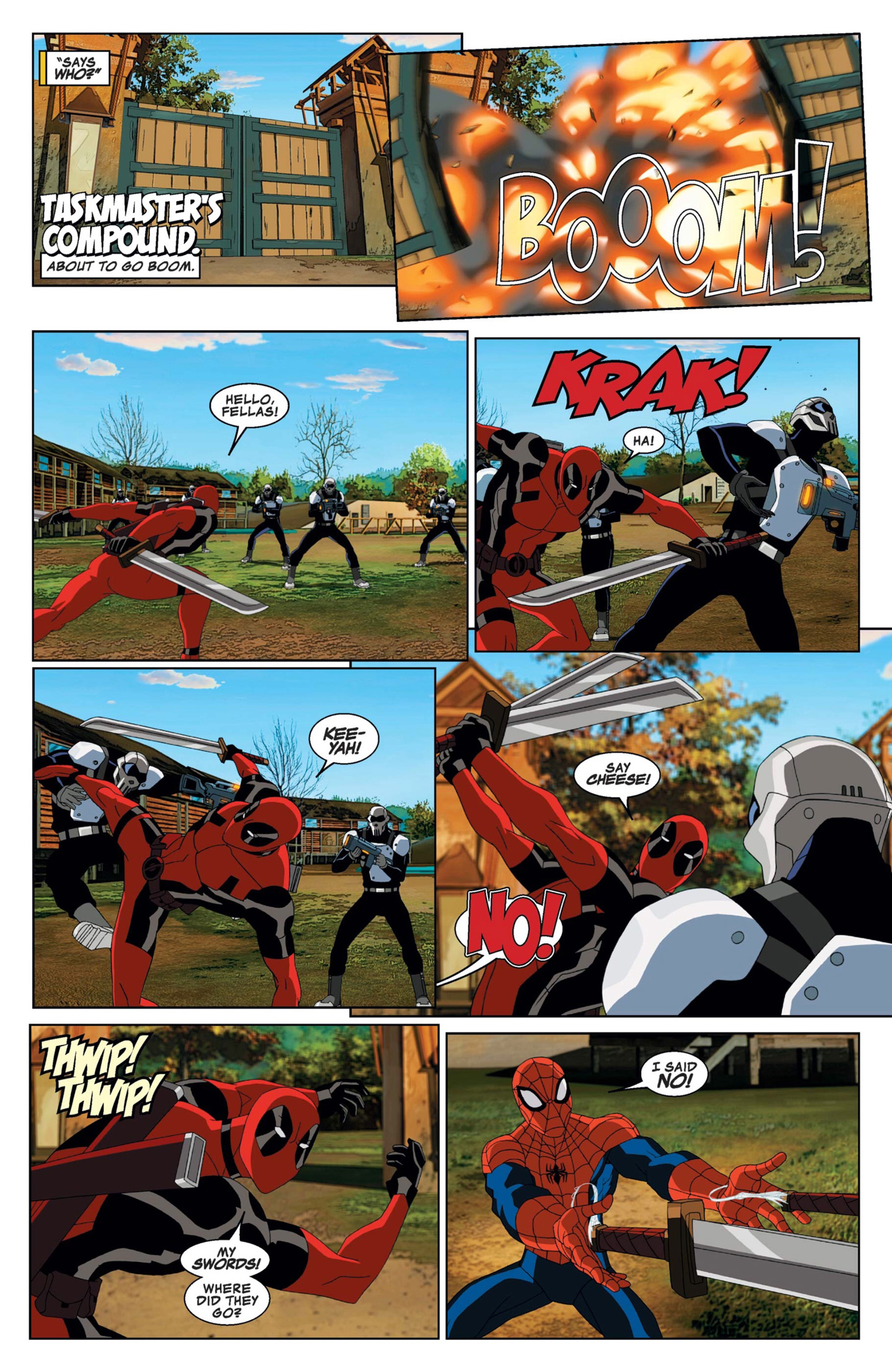 Read online Marvel Universe Ultimate Spider-Man: Web Warriors comic -  Issue #8 - 12