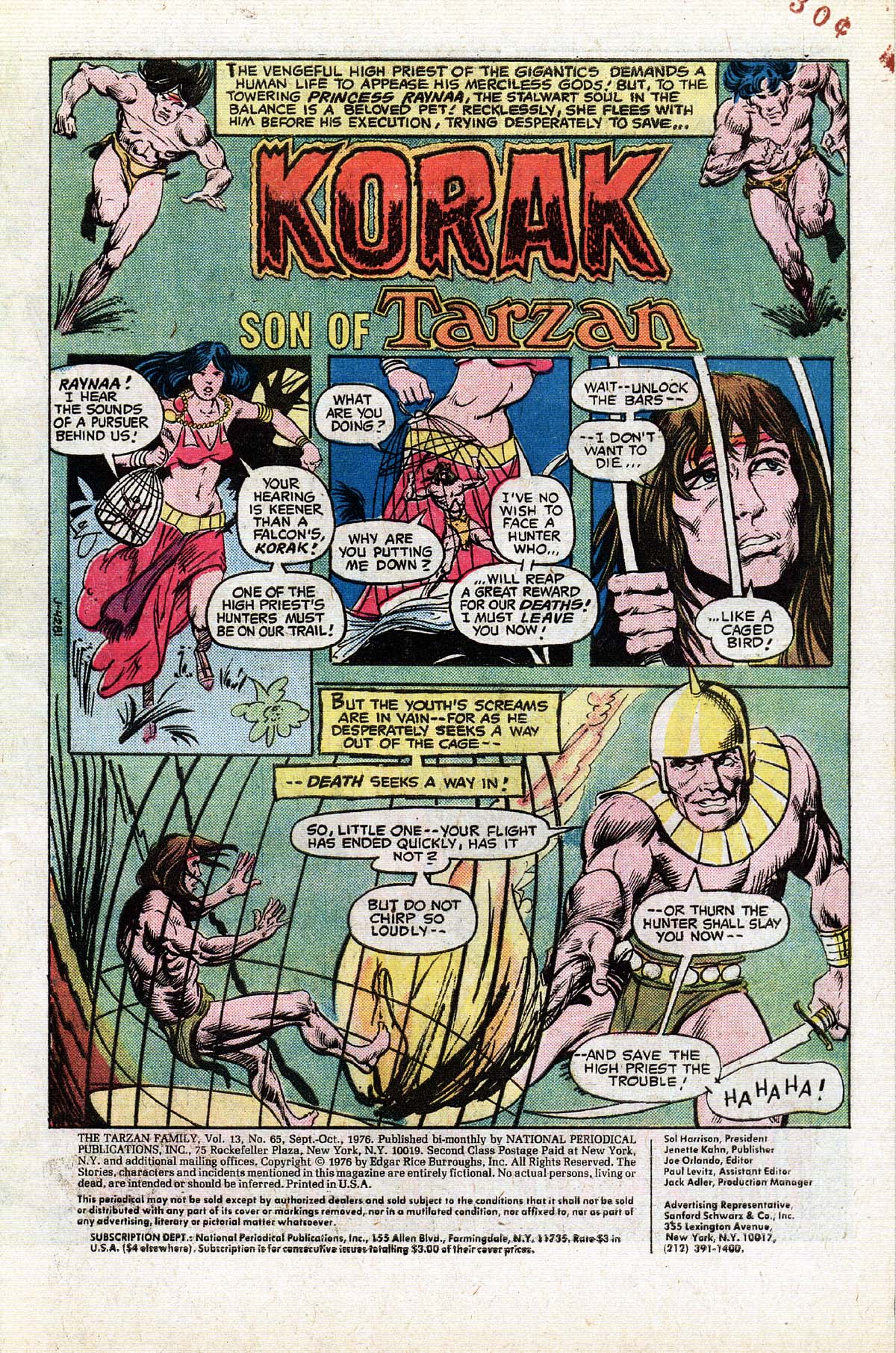 Read online Tarzan Family comic -  Issue #65 - 3