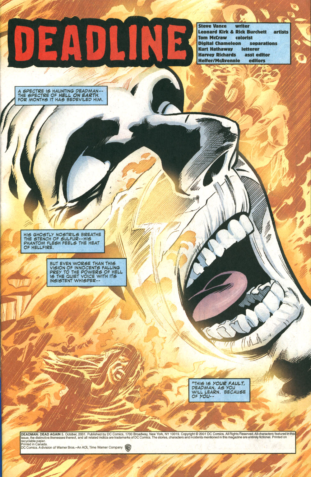 Read online Deadman: Dead Again comic -  Issue #5 - 2