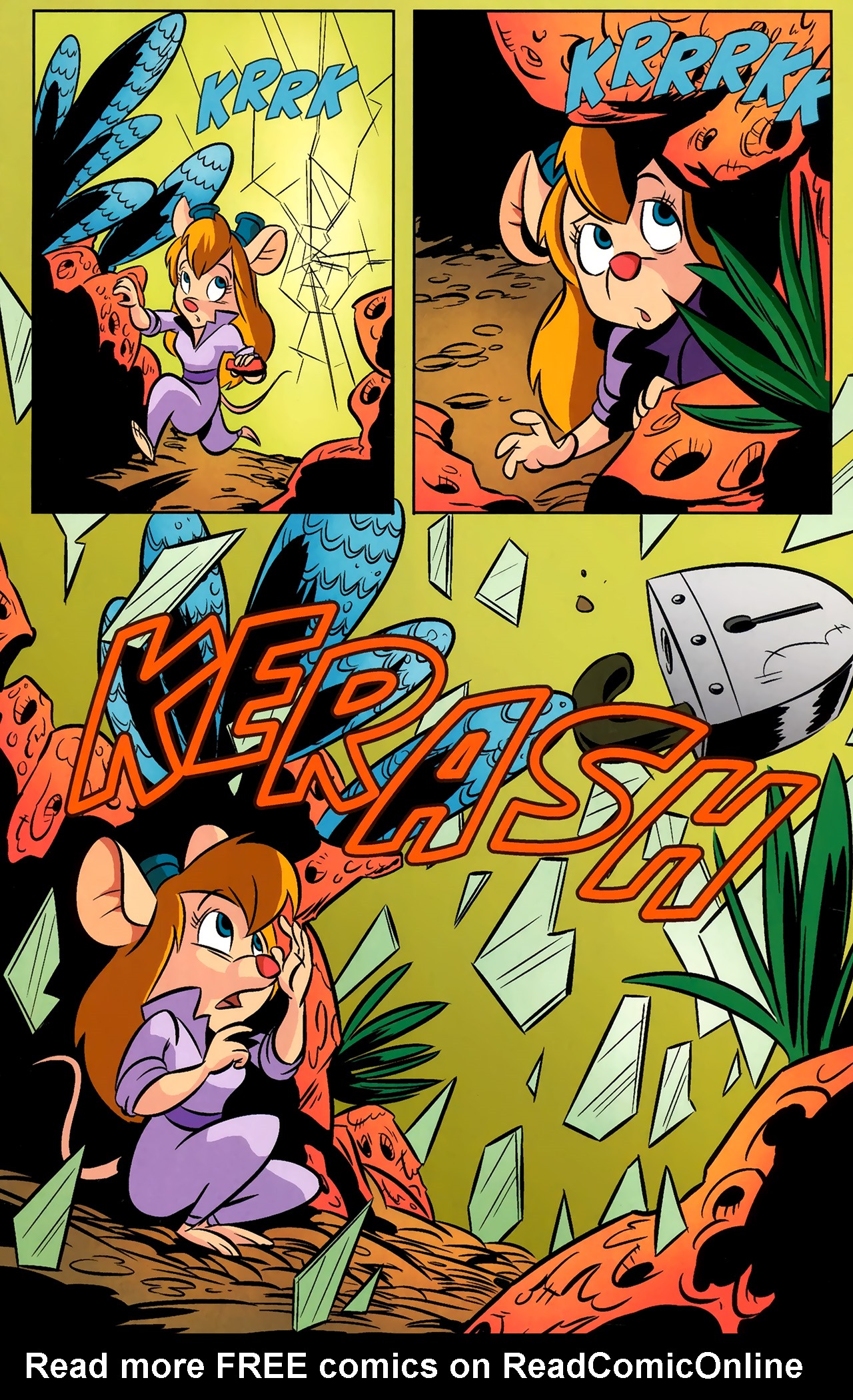Read online Chip 'N' Dale Rescue Rangers comic -  Issue #7 - 14