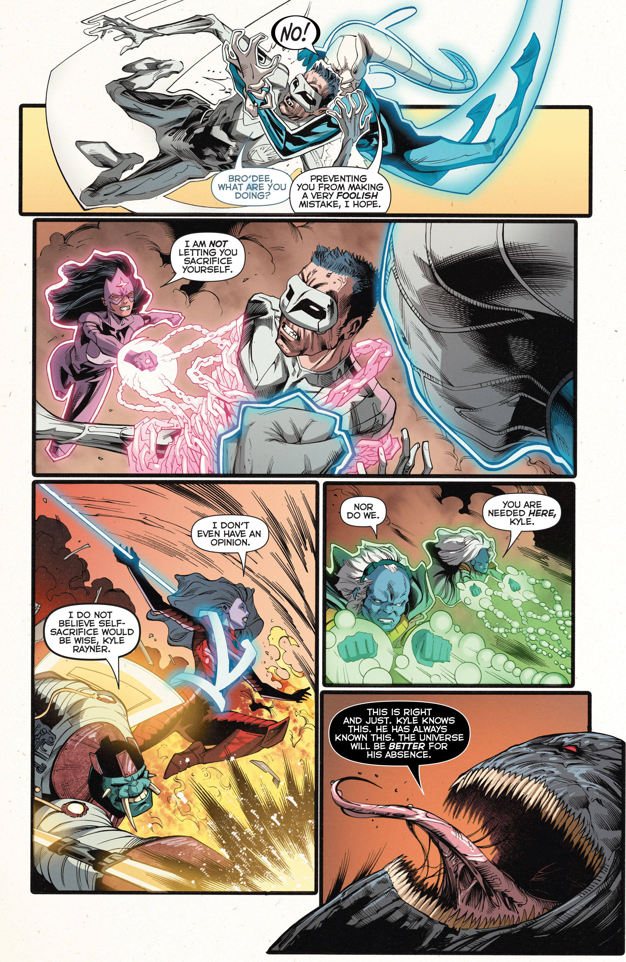 Read online Green Lantern: New Guardians comic -  Issue #40 - 13