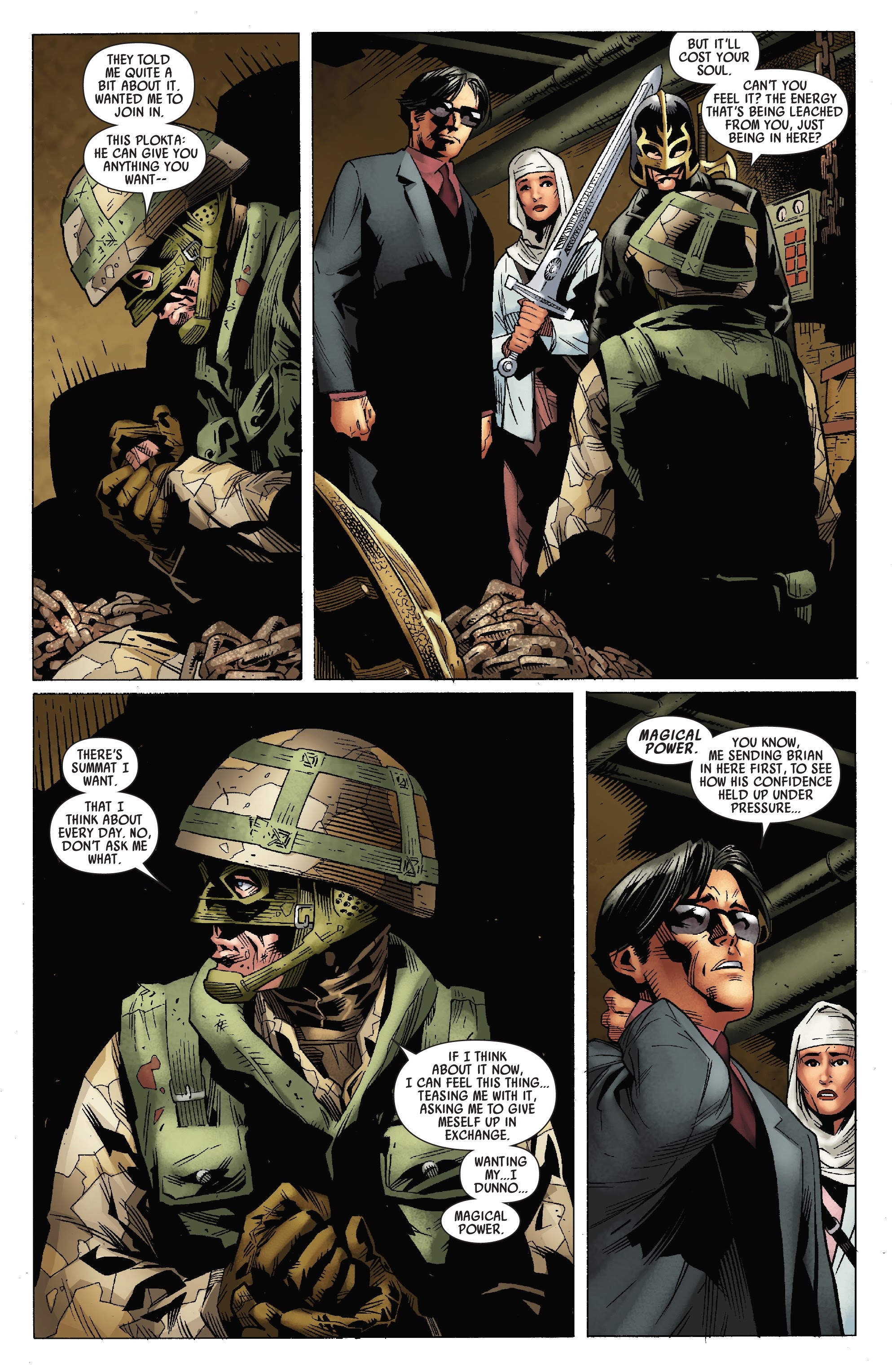 Read online Captain Britain and MI13 comic -  Issue #6 - 21