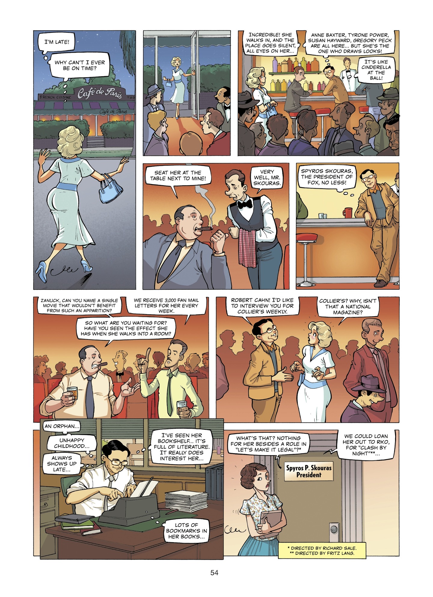 Read online The Stars of History: Marilyn Monroe comic -  Issue # TPB - 54