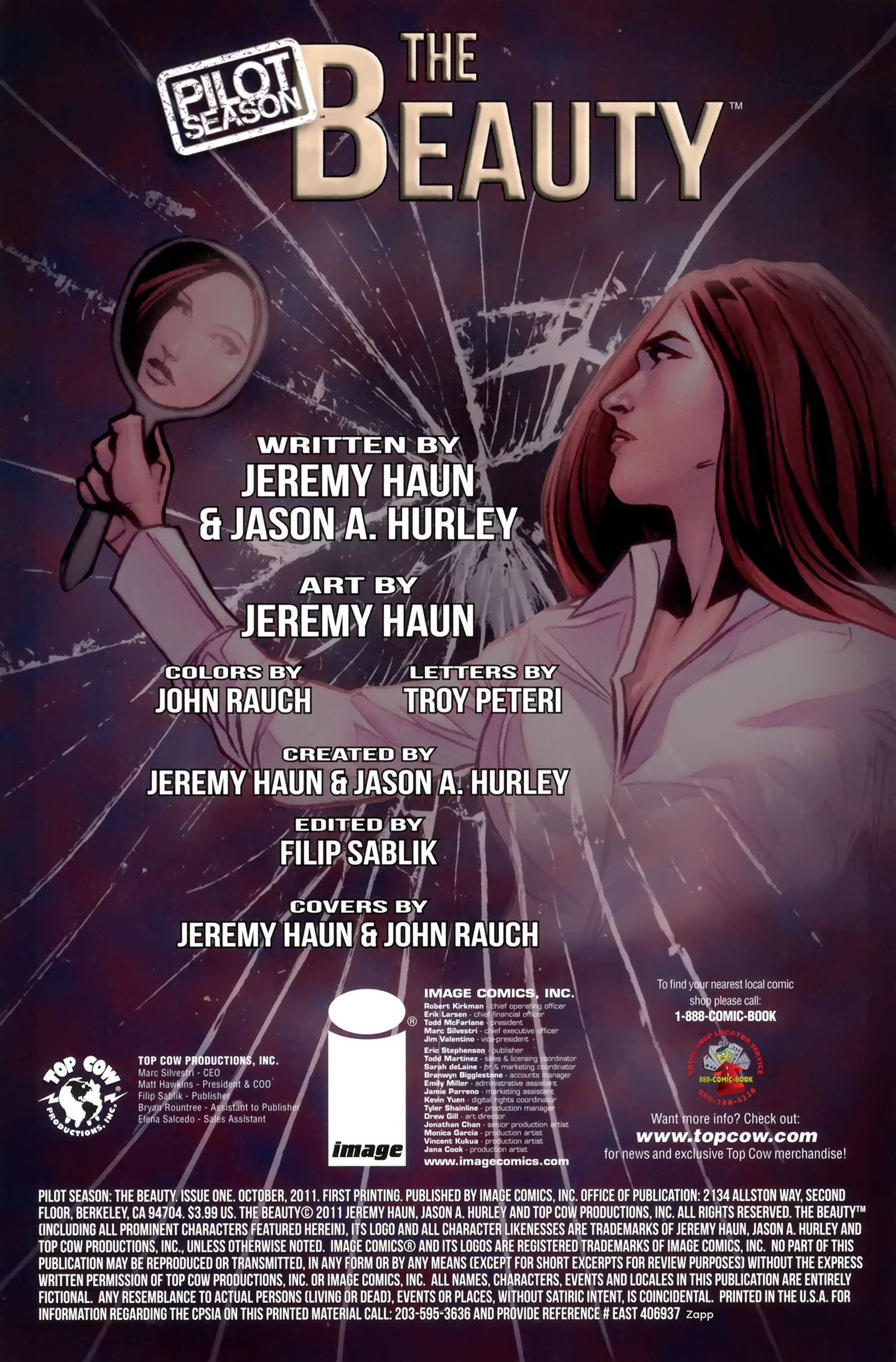 Read online Pilot Season 2011 comic -  Issue # Issue The Beauty - 2