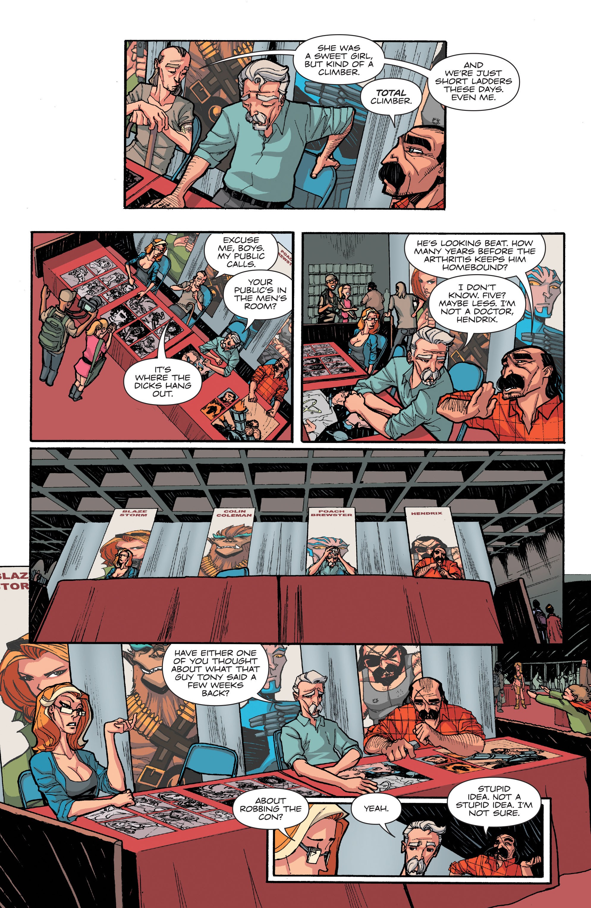 Read online Palmiotti & Brady's The Big Con Job comic -  Issue #2 - 8