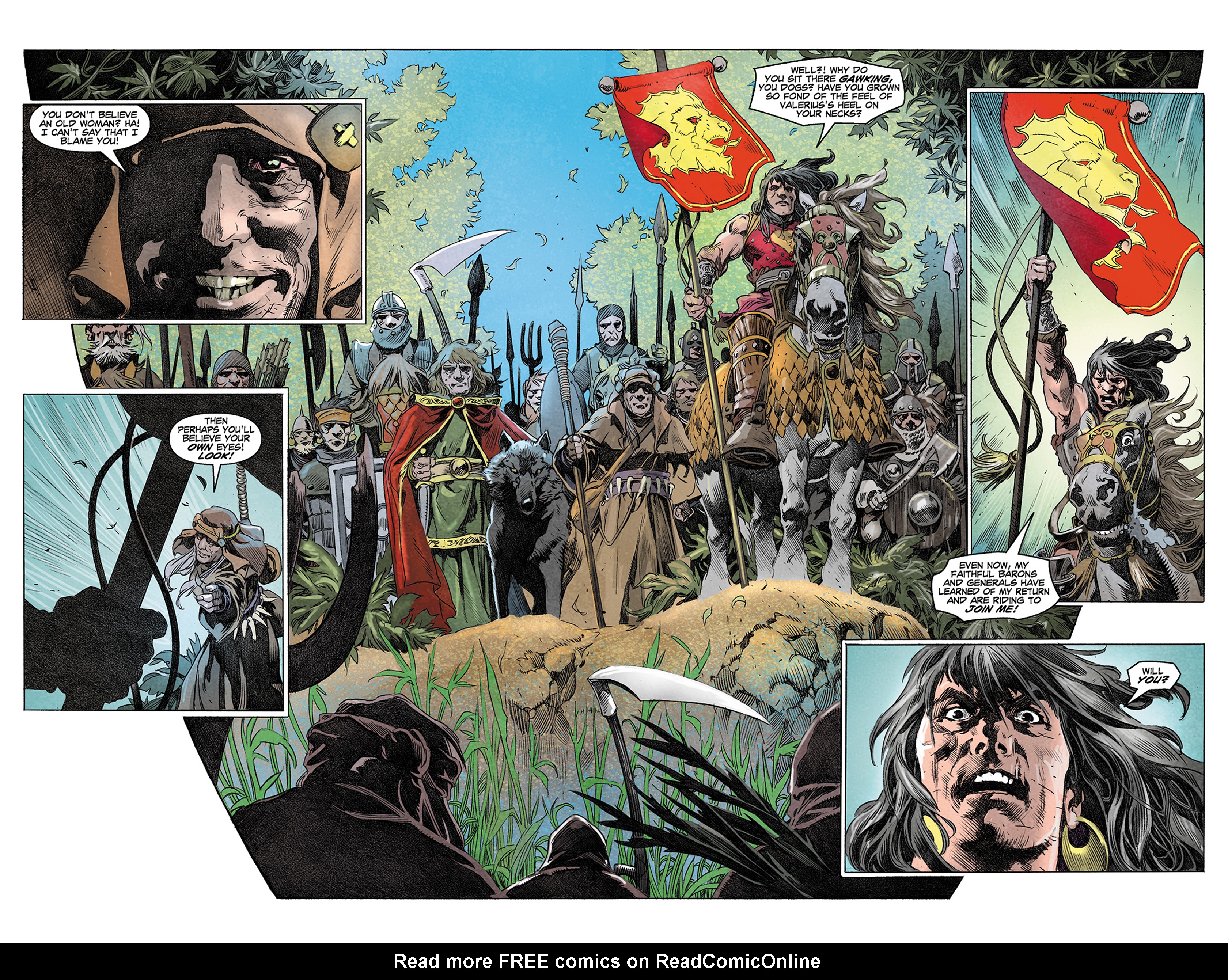 Read online King Conan: The Conqueror comic -  Issue #5 - 14