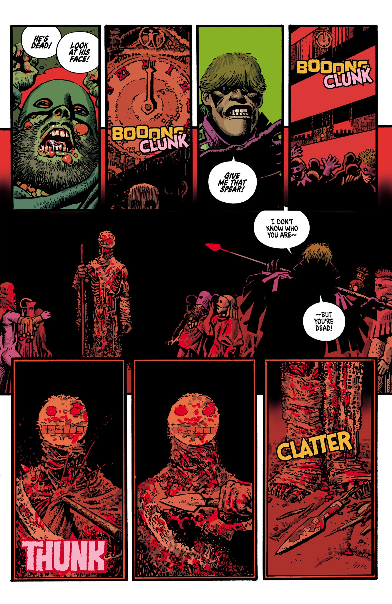 Read online Edgar Allan Poe's The Raven and the Red Death comic -  Issue # Full - 24