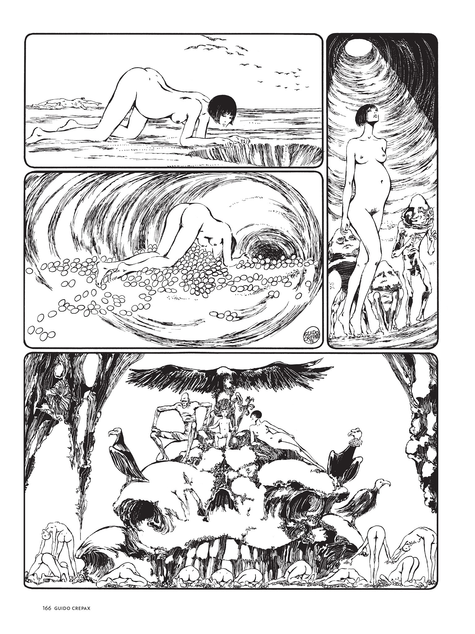 Read online The Complete Crepax comic -  Issue # TPB 3 - 158