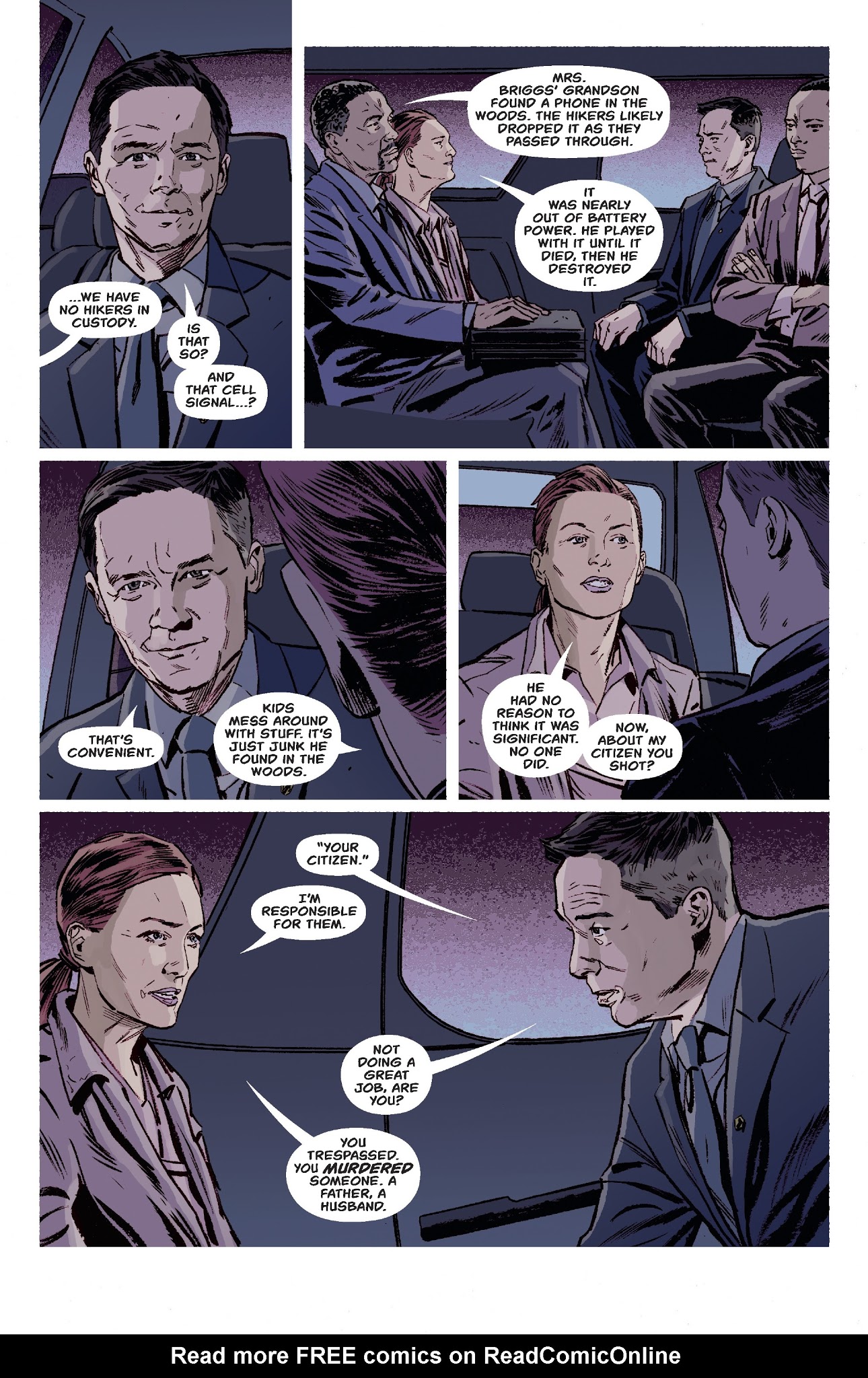 Read online Briggs Land: Lone Wolves comic -  Issue #3 - 13