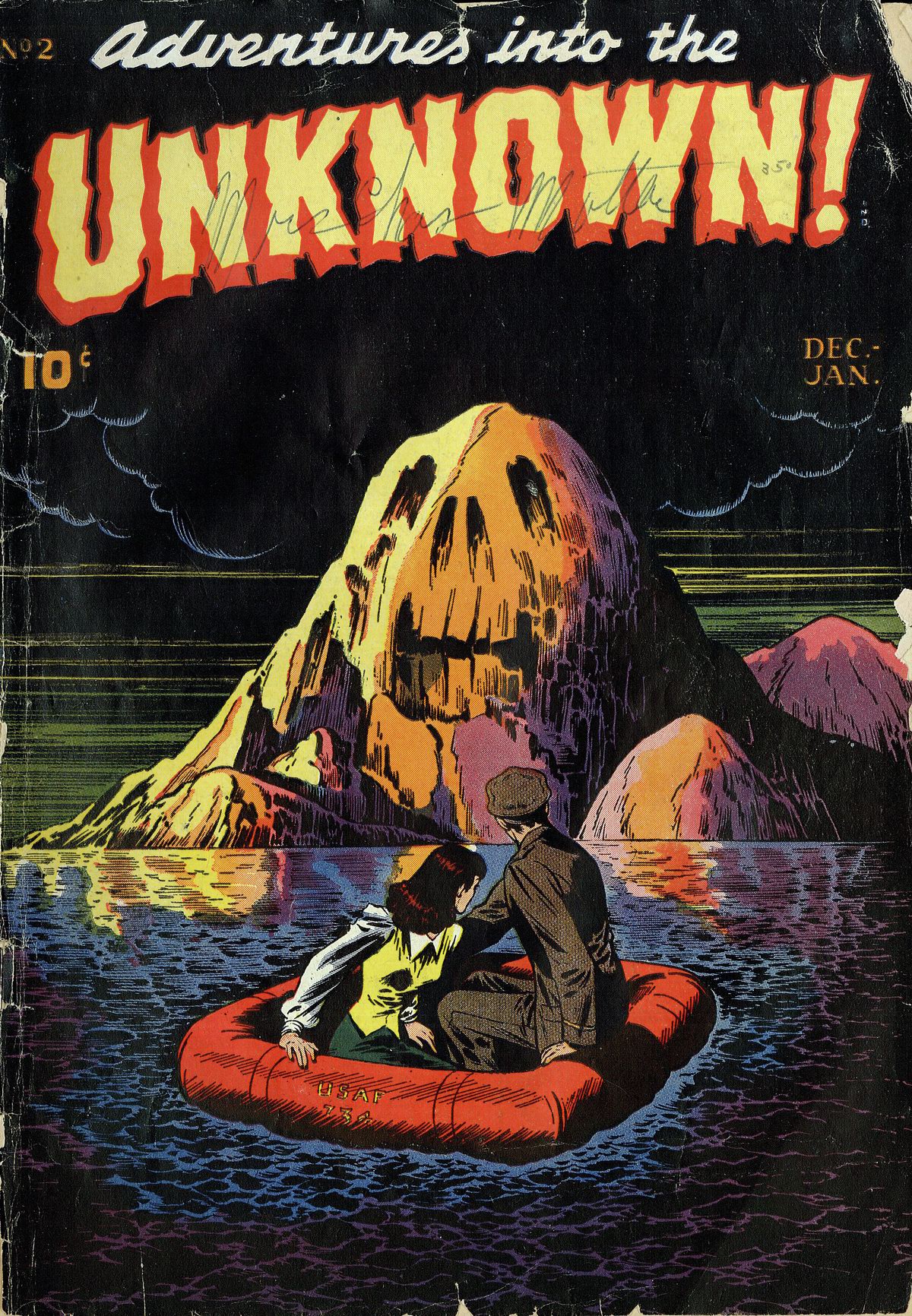 Read online Adventures Into The Unknown comic -  Issue #2 - 2