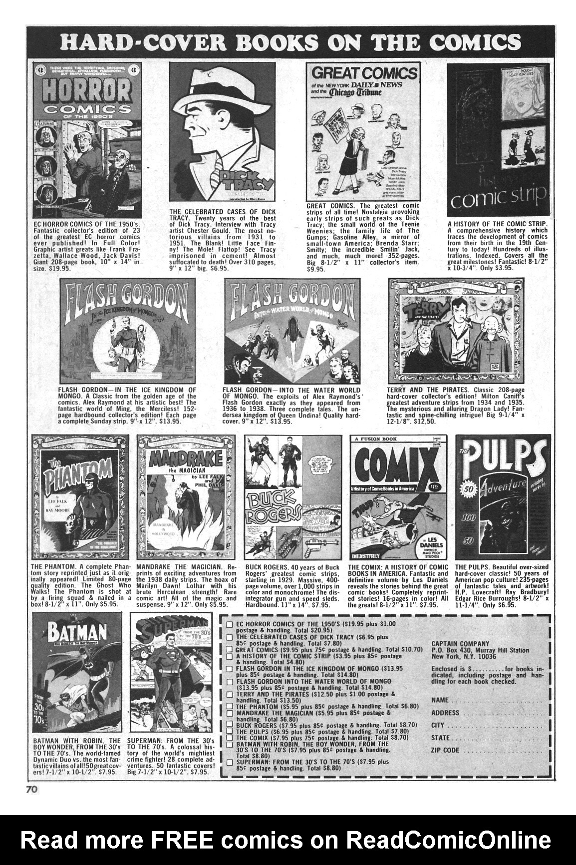 Read online Vampirella (1969) comic -  Issue #19 - 70