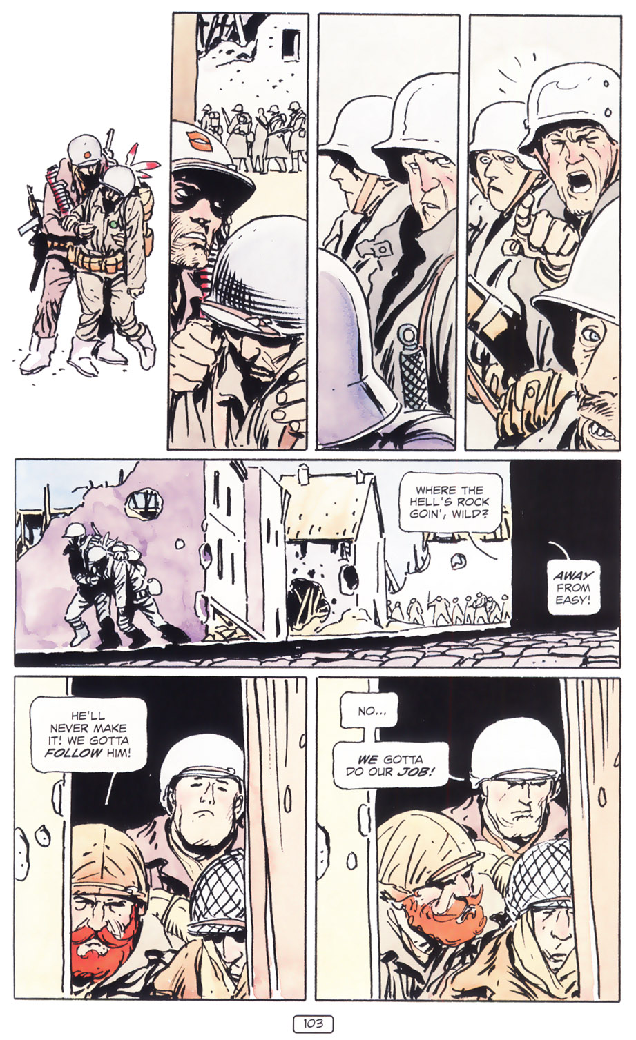 Read online Sgt. Rock: Between Hell & A Hard Place comic -  Issue # TPB - 109