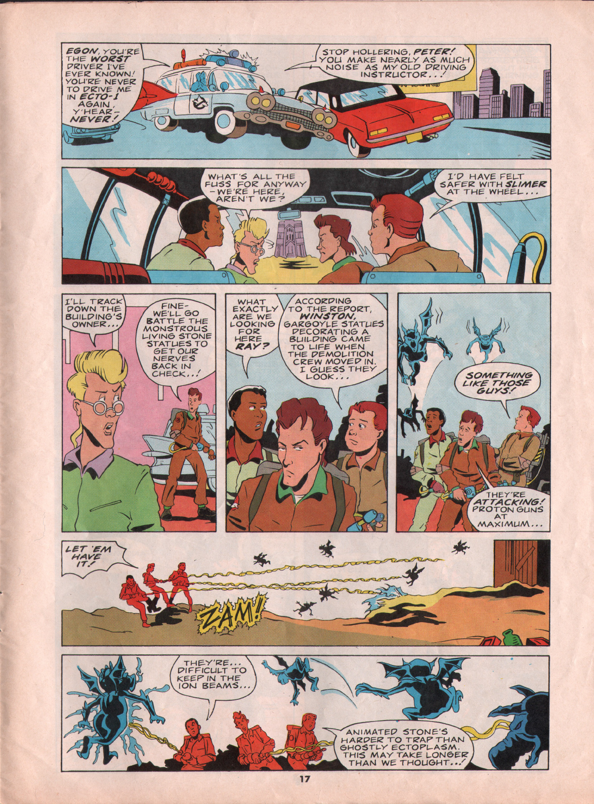Read online The Real Ghostbusters comic -  Issue #2 - 17