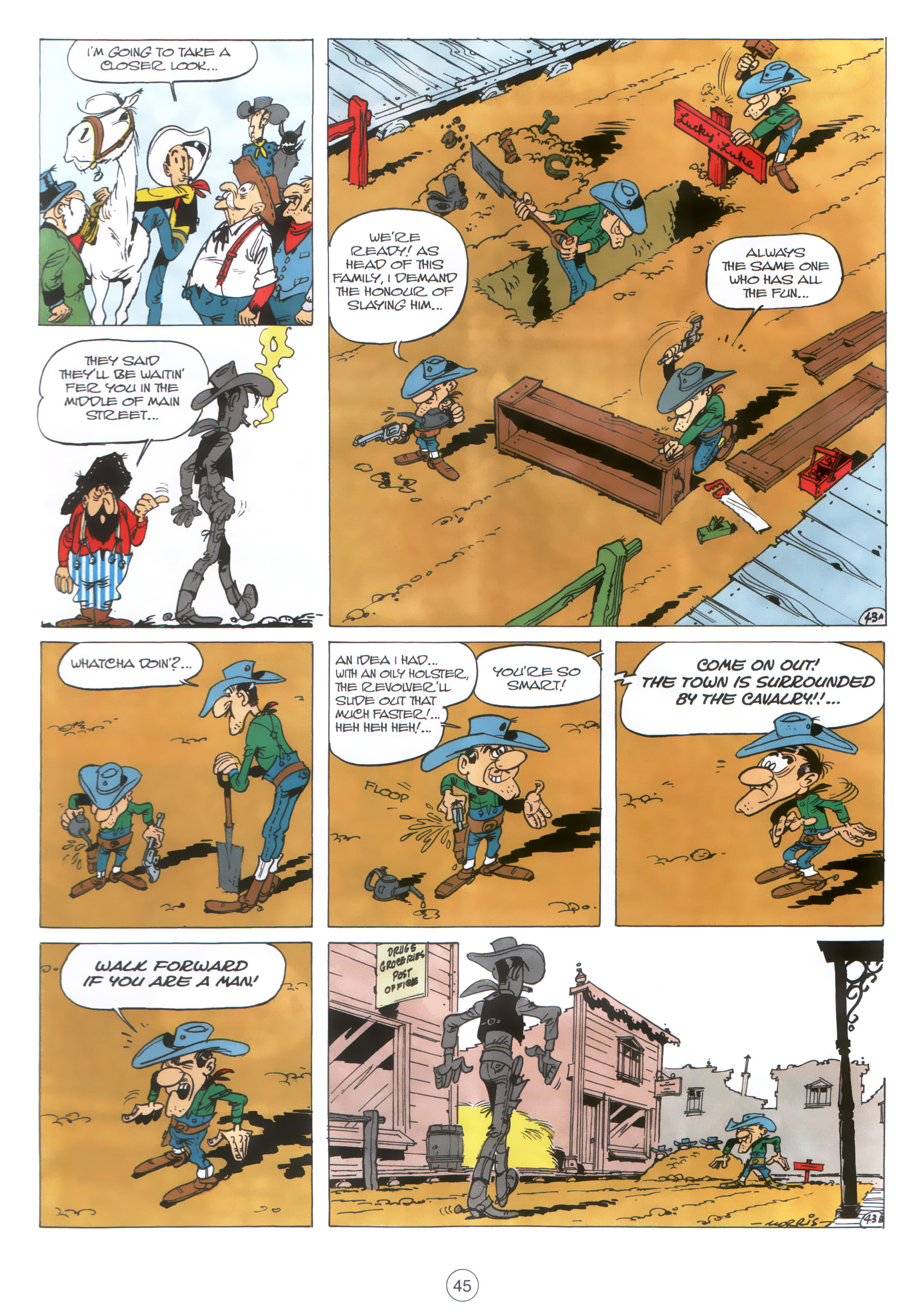 Read online A Lucky Luke Adventure comic -  Issue #30 - 44
